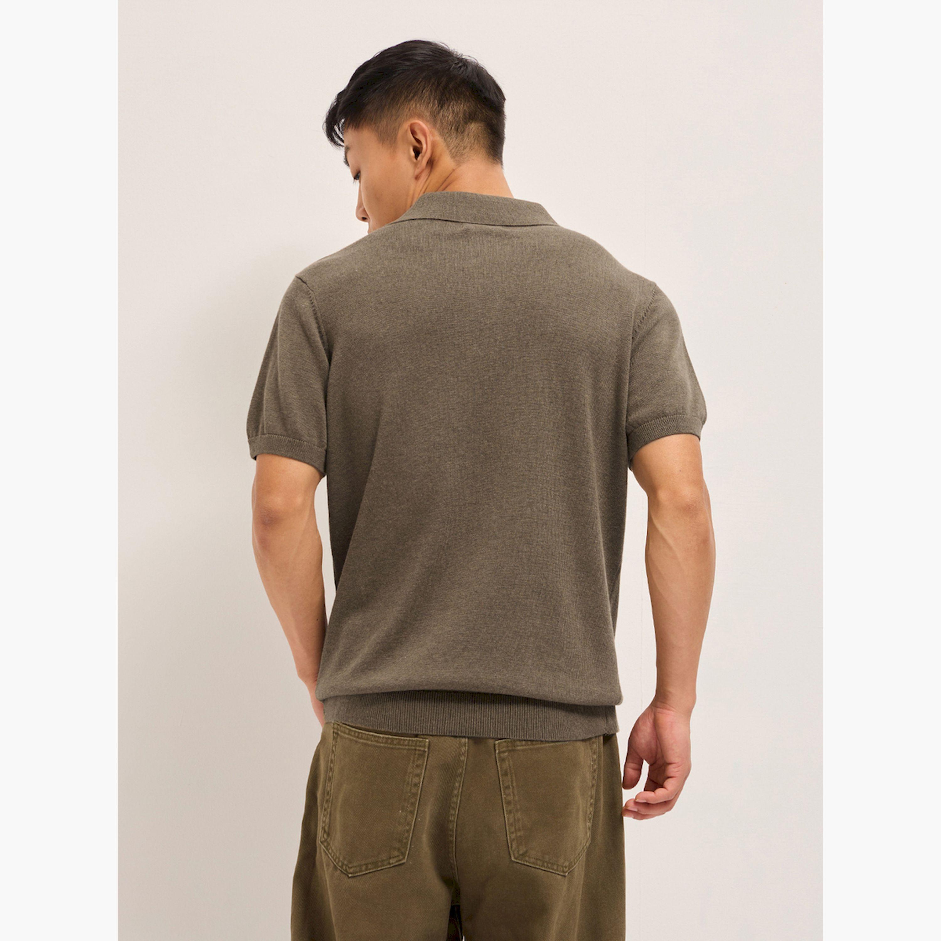 The Bear House X Styli Men Solid Cotton Regular Fit Polo-men-clothing-tshirtsandpolos-polos-image-4
