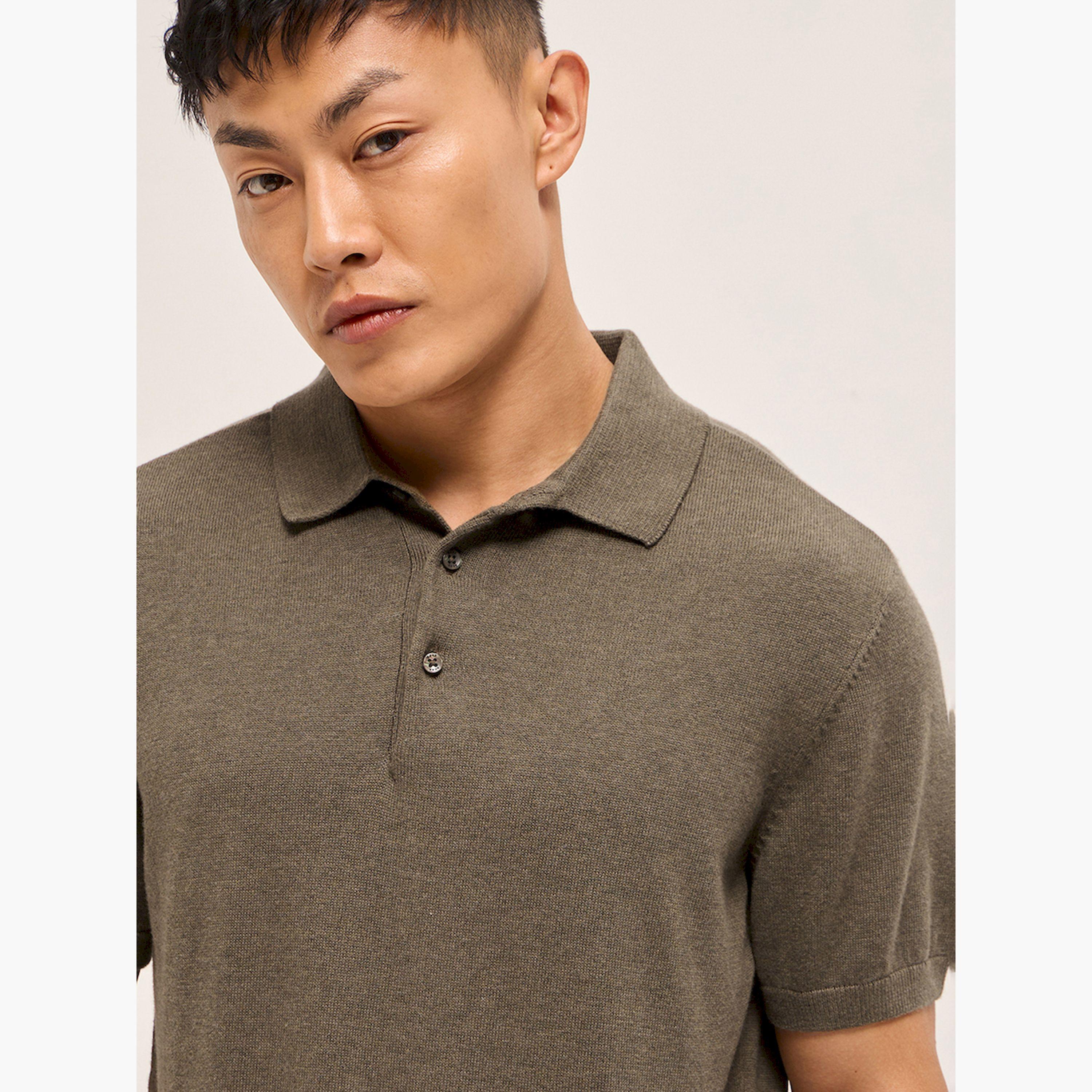 The Bear House X Styli Men Solid Cotton Regular Fit Polo-men-clothing-tshirtsandpolos-polos-image-5