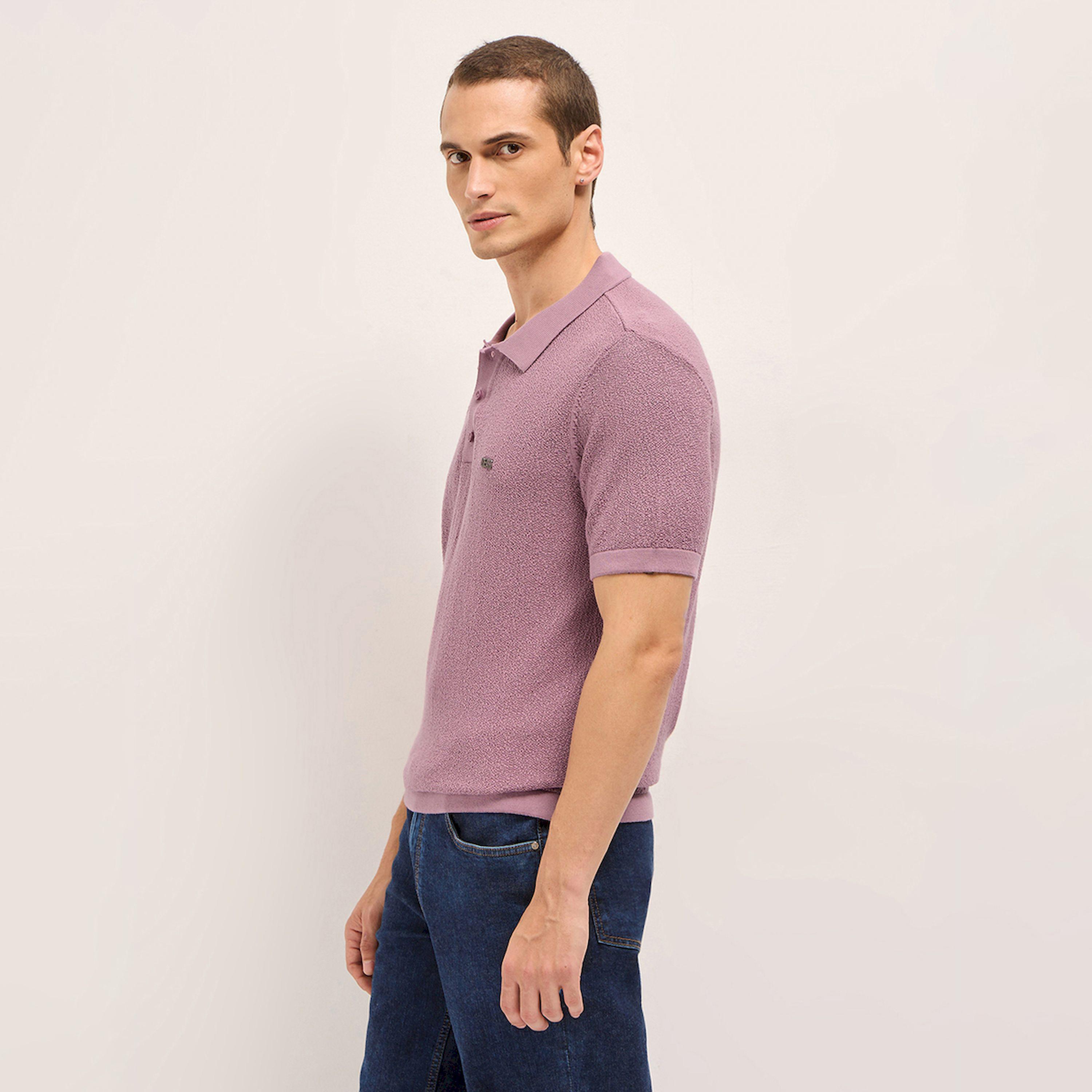 The Bear House X Styli Men Solid Textured Flat Knit Regular Fit Polo-men-clothing-tshirtsandpolos-polos-image-6
