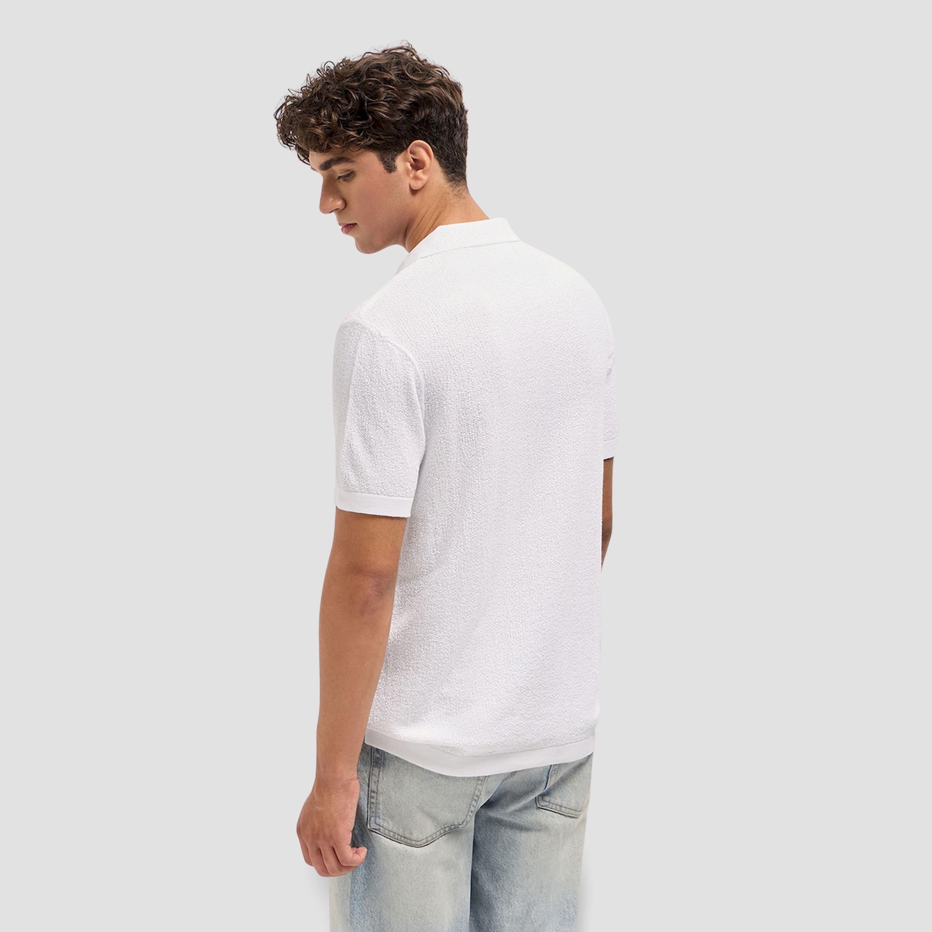 The Bear House X Styli Men Solid Textured Flat Knit Regular Fit Polo-men-clothing-tshirtsandpolos-polos-image-5