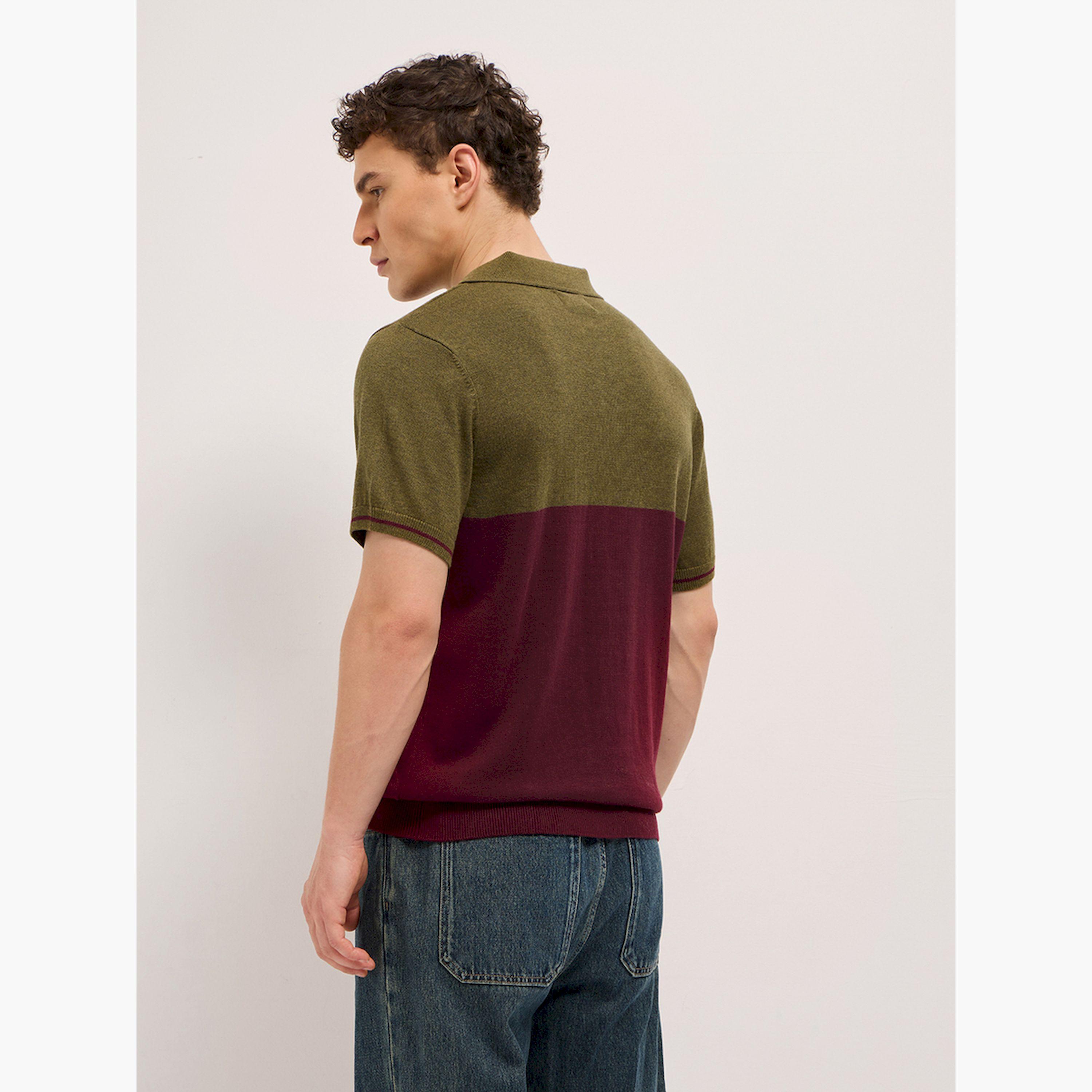 The Bear House X Styli Men Cotton Color Block Regular Fit Polo-men-clothing-tshirtsandpolos-polos-image-5