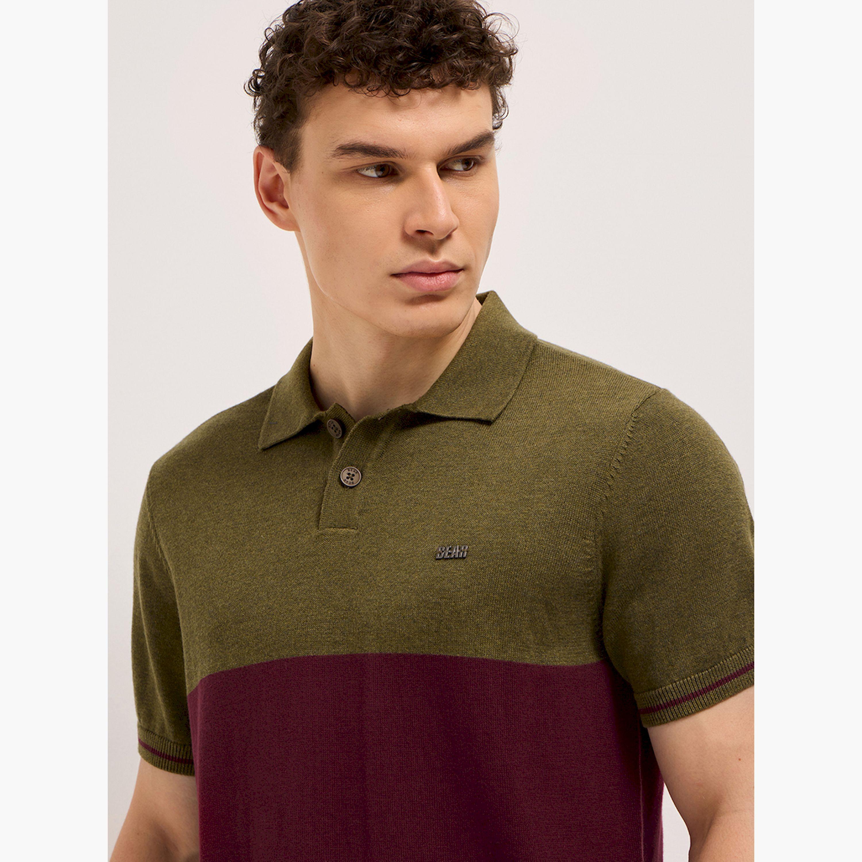 The Bear House X Styli Men Cotton Color Block Regular Fit Polo-men-clothing-tshirtsandpolos-polos-image-6