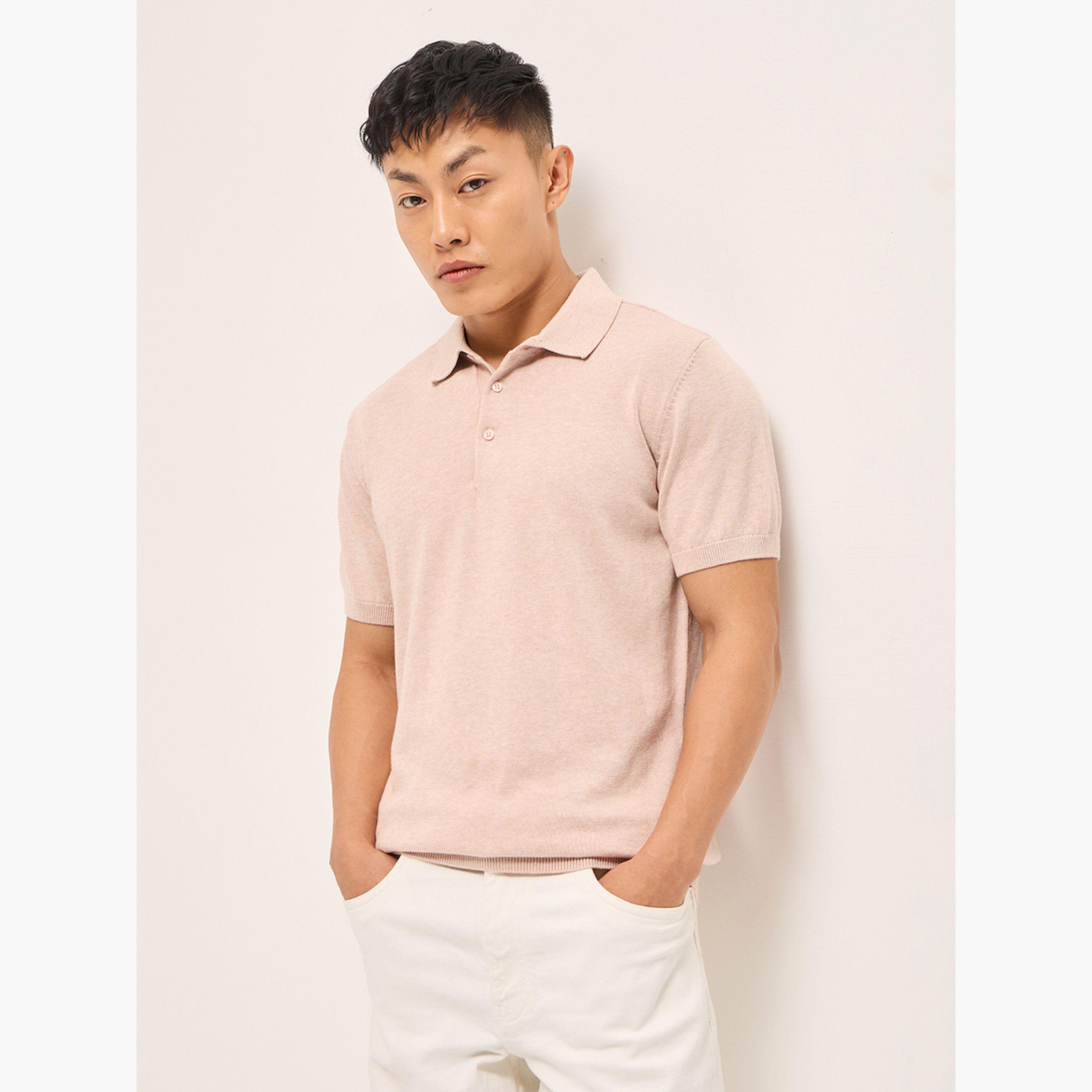 The Bear House X Styli Men Solid Cotton Regular Fit Polo-men-clothing-tshirtsandpolos-polos-image-4