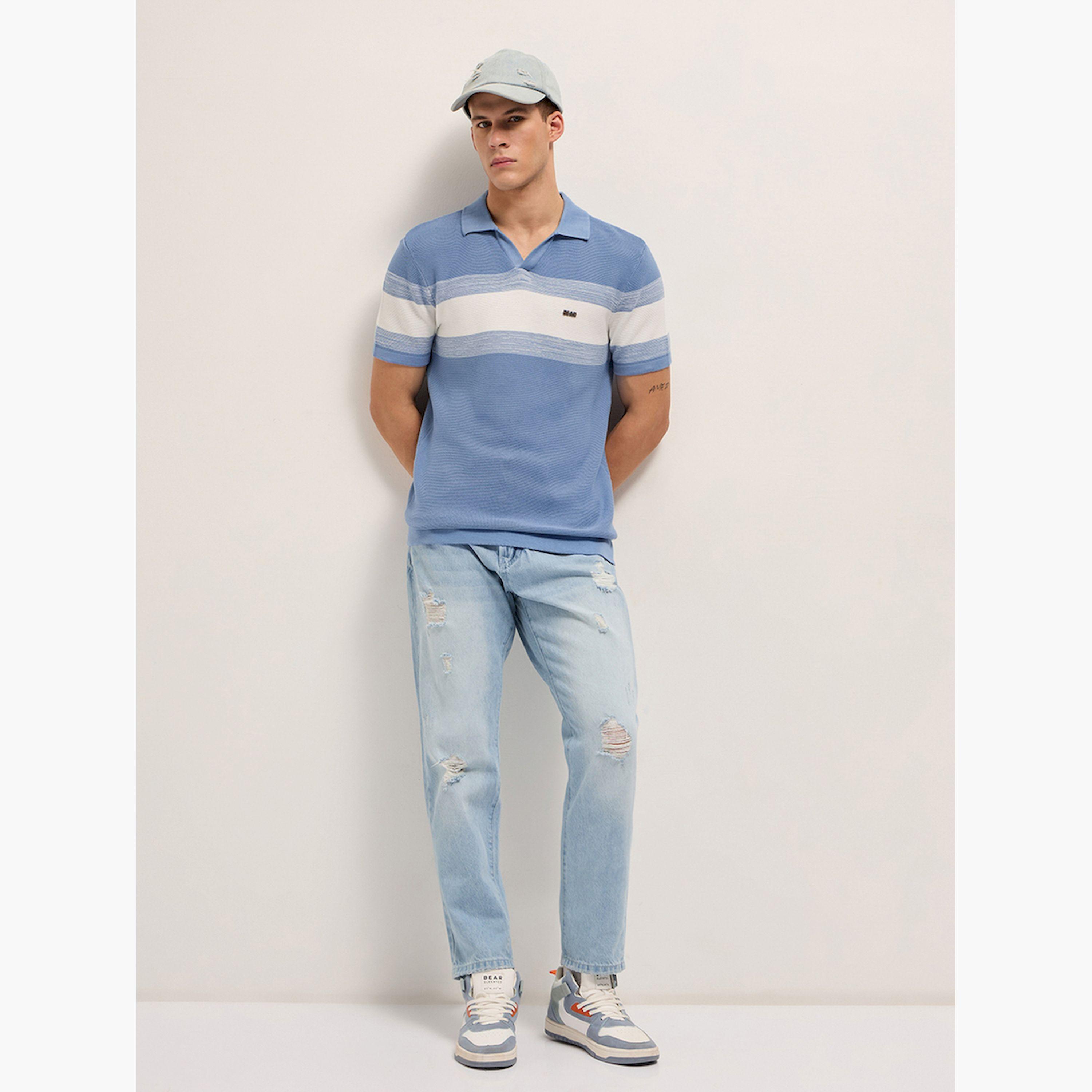 The Bear House X Styli Men Pure Cotton Slim Fit Polo-men-clothing-tshirtsandpolos-polos-image-2
