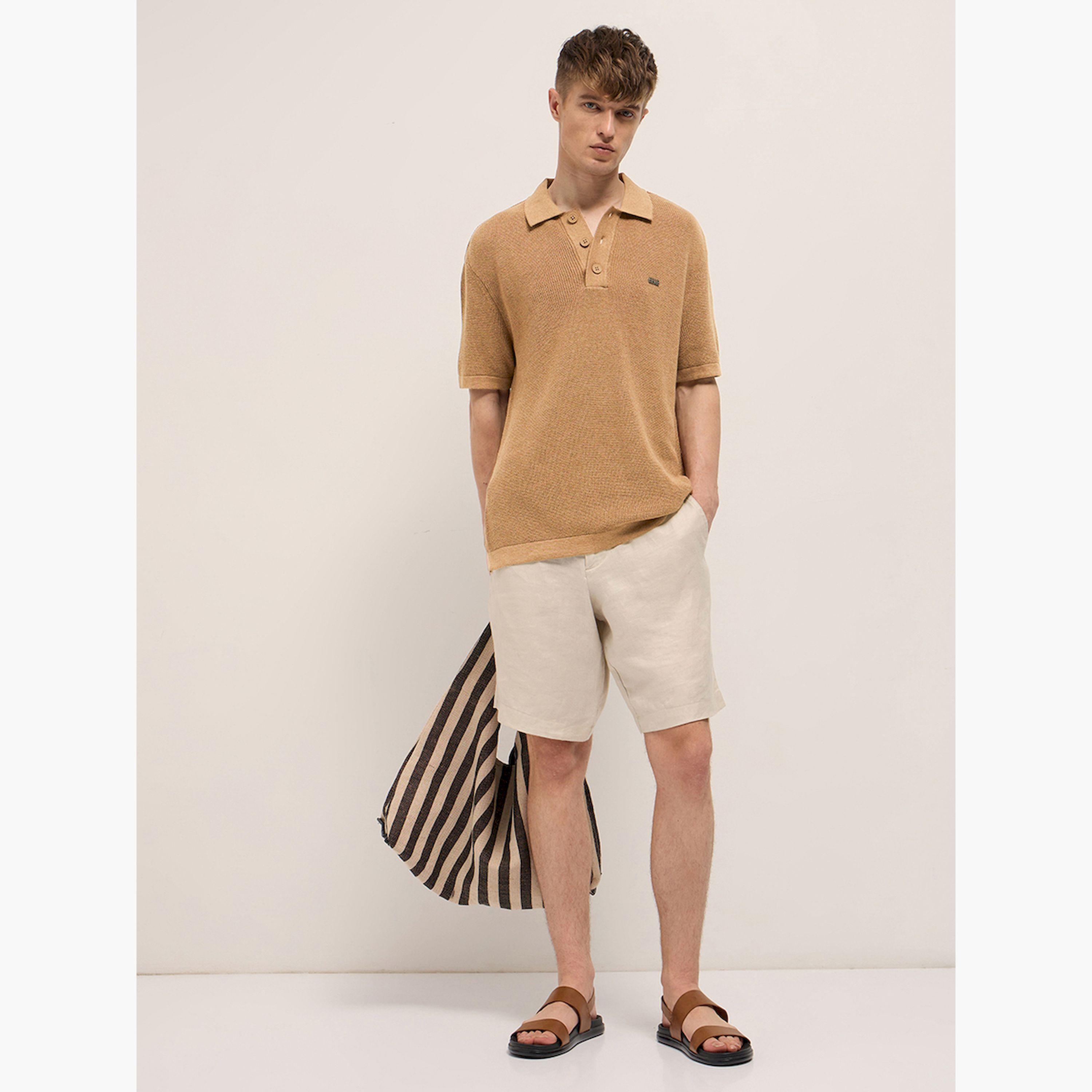 قميص بولو رجالي قطني وقصة مريحة-men-clothing-tshirtsandpolos-polos-image-2