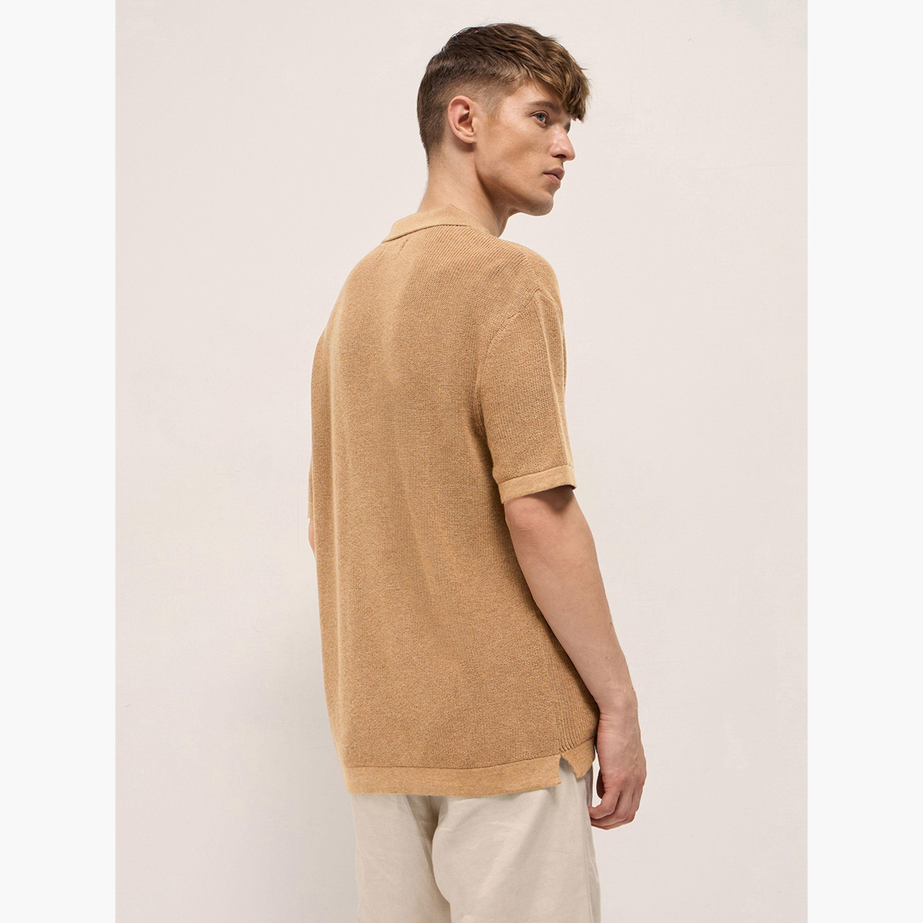 قميص بولو رجالي قطني وقصة مريحة-men-clothing-tshirtsandpolos-polos-image-5