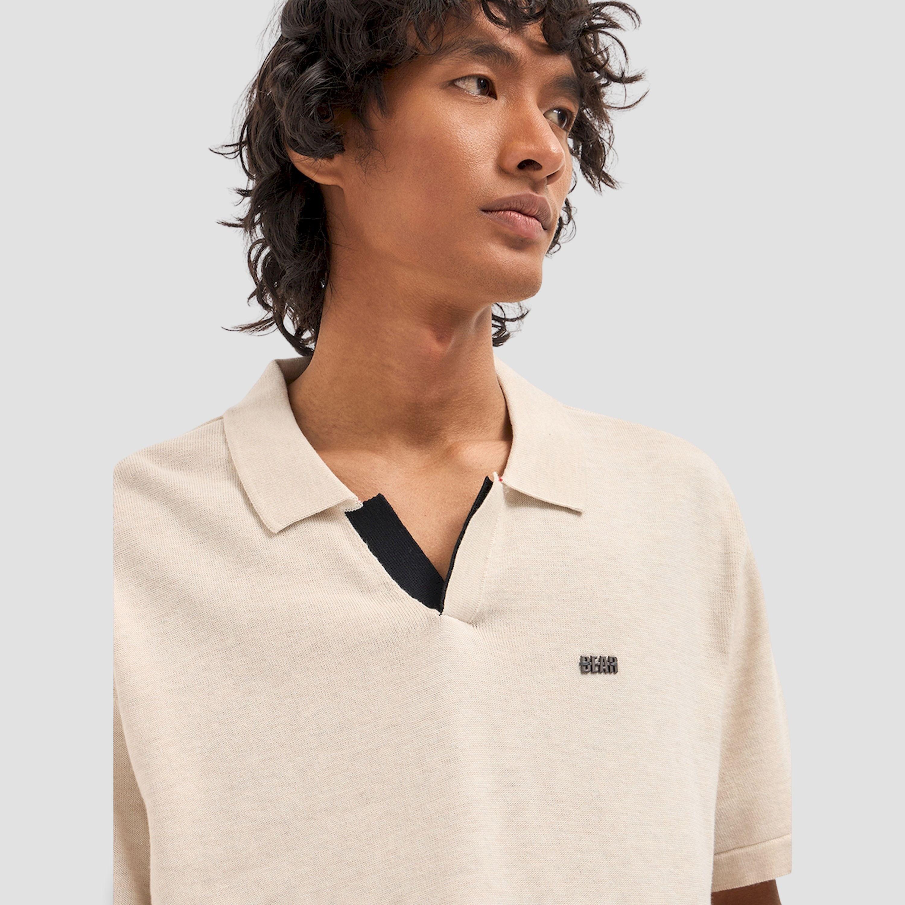 قميص بولو رجالي قطني سادة وقصة مريحة-men-clothing-tshirtsandpolos-polos-image-6