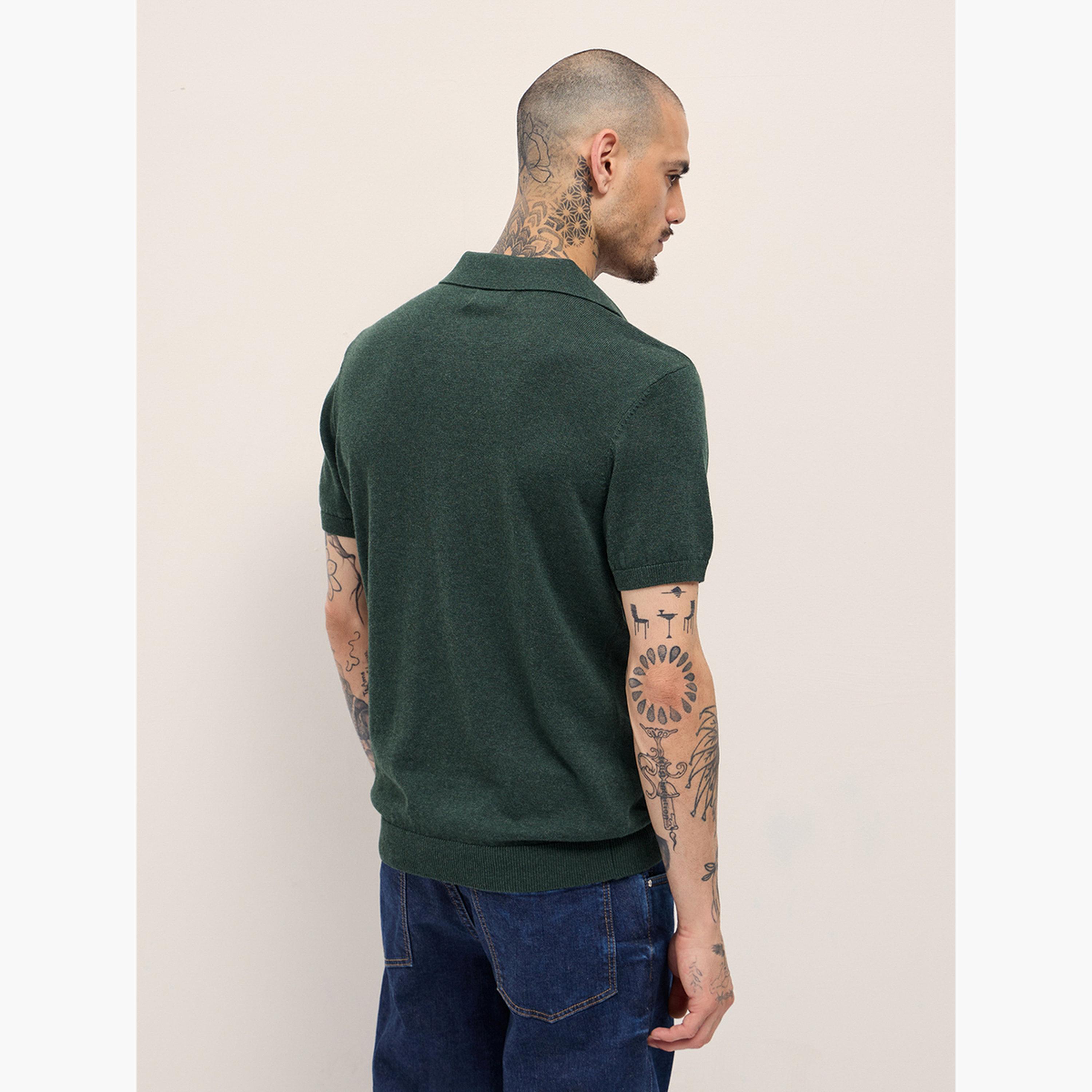 The Bear House X Styli Men Cotton Solid Regular Fit Polo-men-clothing-tshirtsandpolos-polos-image-6