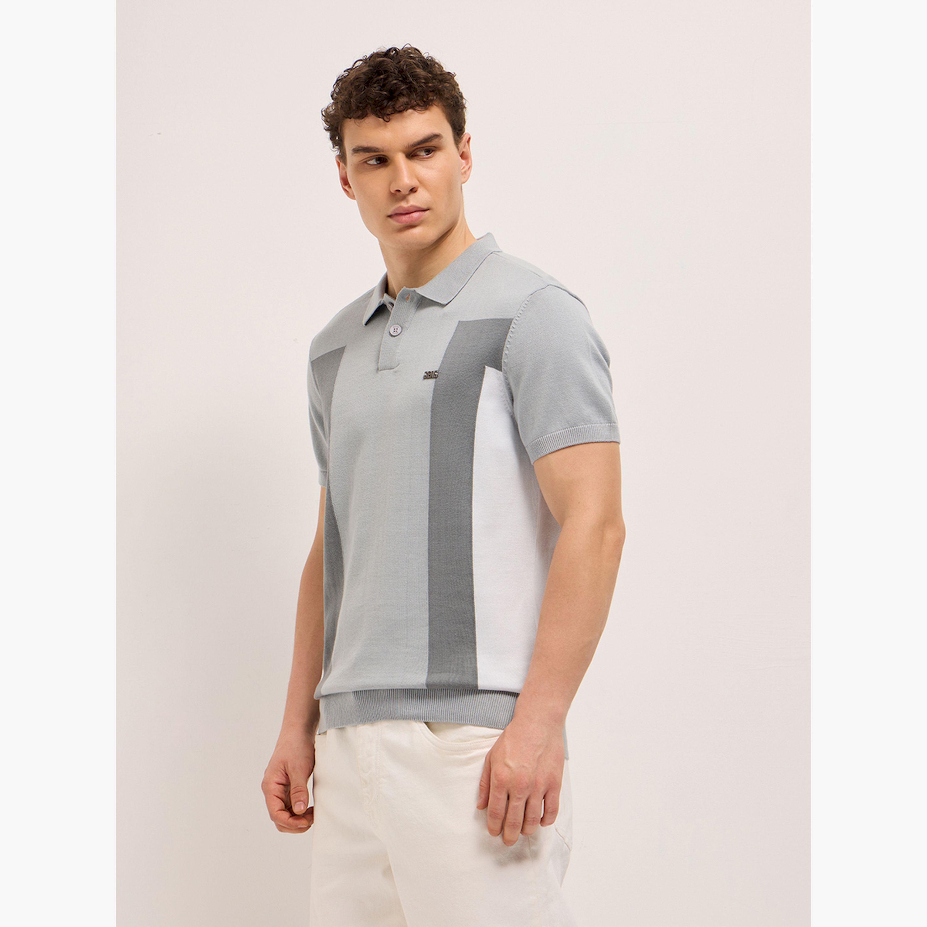 The Bear House X Styli Men Cotton Color Block Regular Fit Polo-men-clothing-tshirtsandpolos-polos-image-3