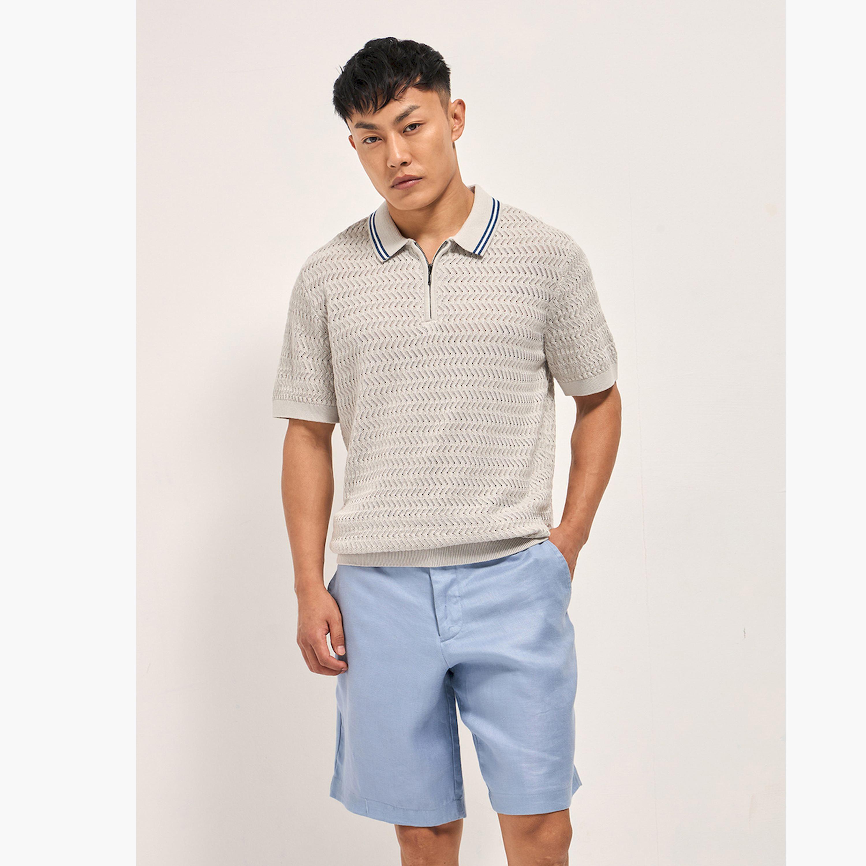 The Bear House X Styli Men Pure Cotton Slim Fit Polo-men-clothing-tshirtsandpolos-polos-image-1