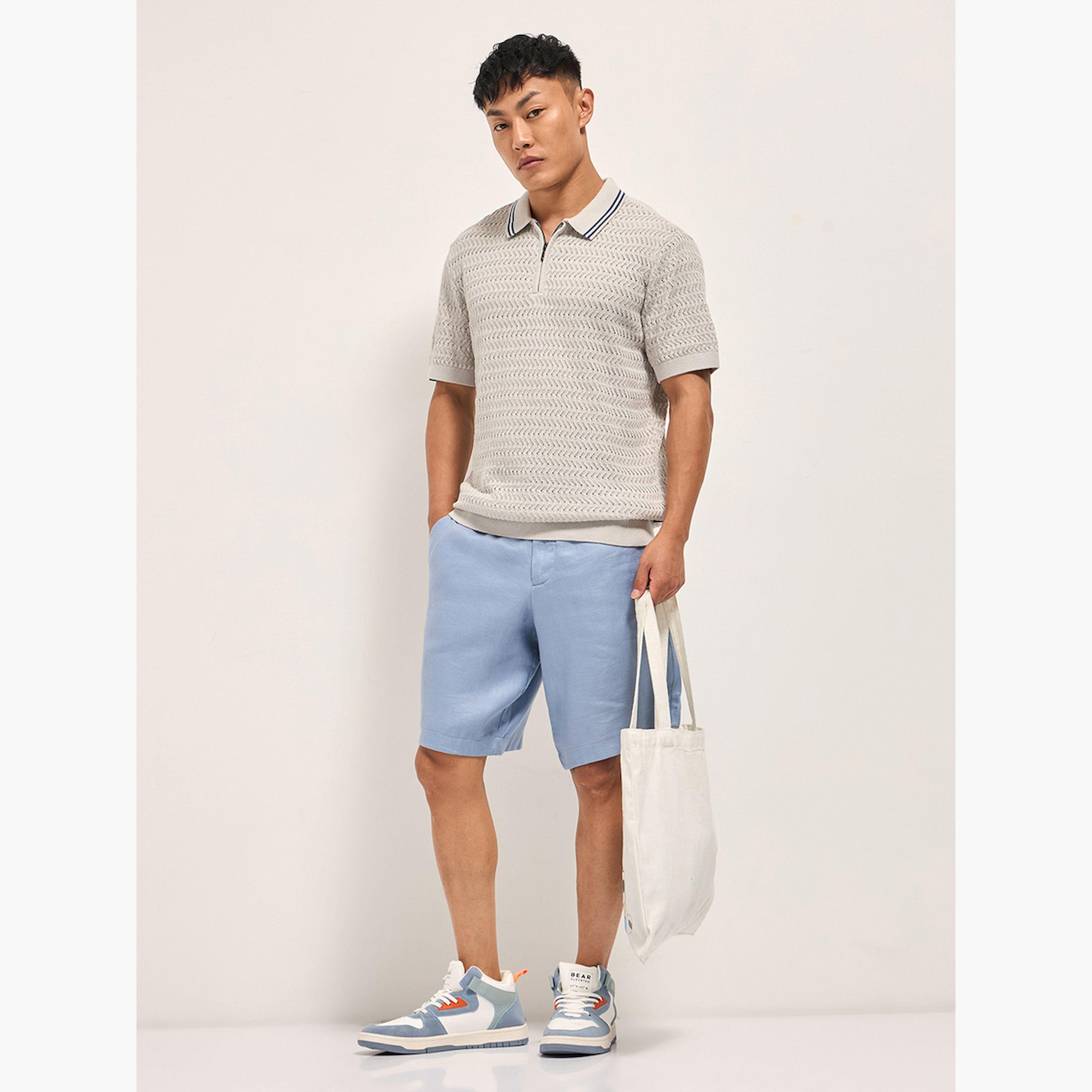 The Bear House X Styli Men Pure Cotton Slim Fit Polo-men-clothing-tshirtsandpolos-polos-image-2