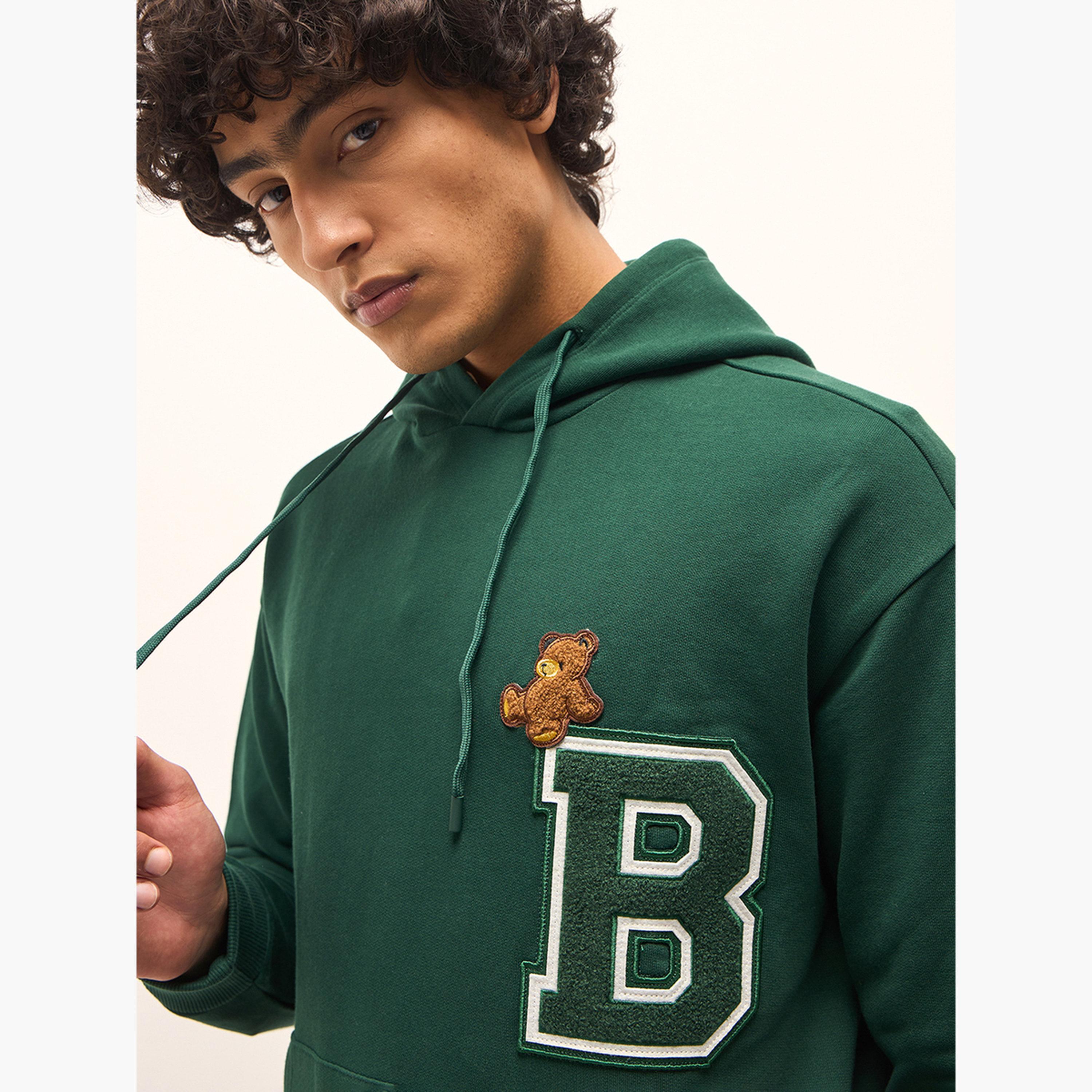 ذا بير هاوس × ستايلي - سويت شيرت رجالي بغطاء رأس مصنوع من القطن الخالص-men-clothing-hoodiesandsweatshirts-image-2