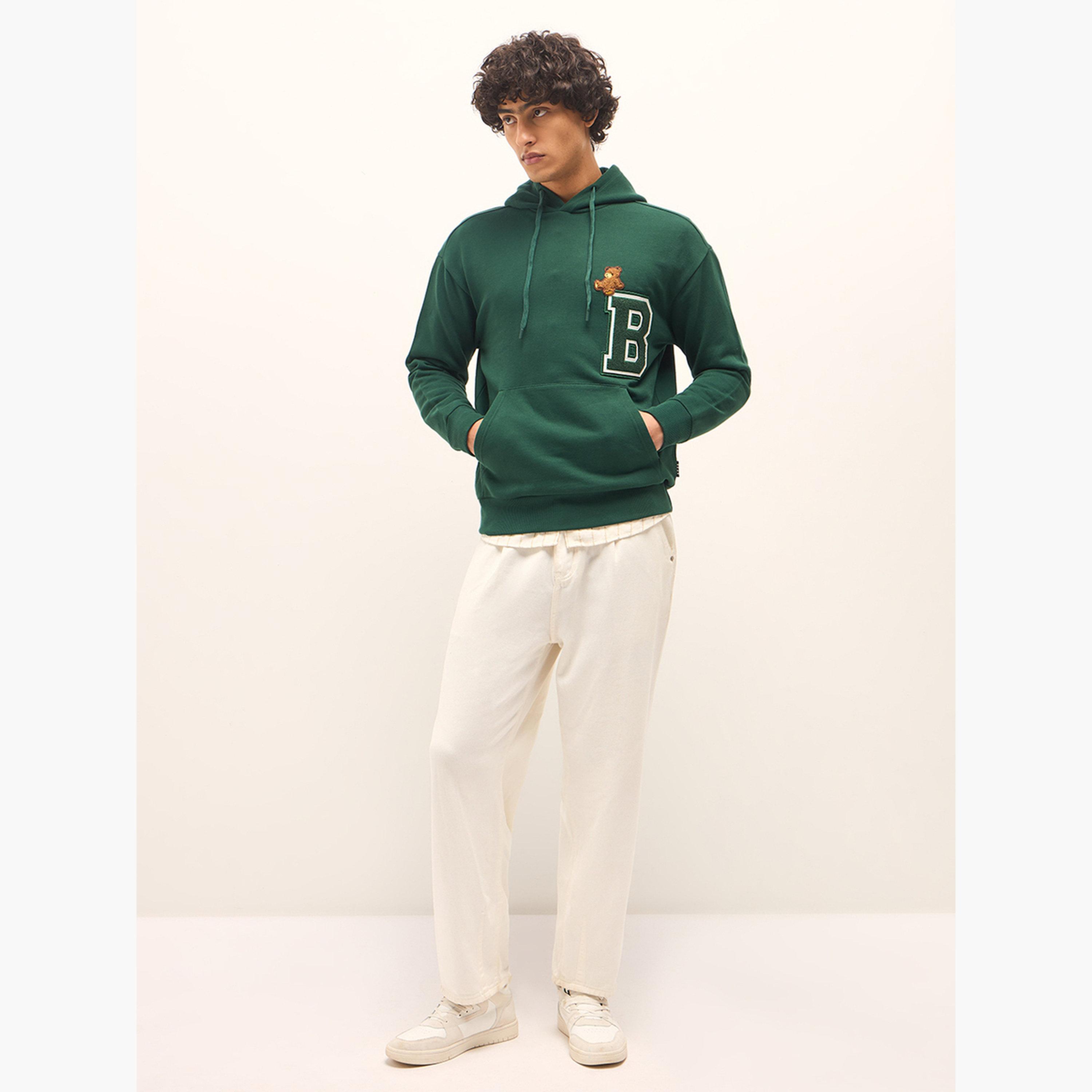 ذا بير هاوس × ستايلي - سويت شيرت رجالي بغطاء رأس مصنوع من القطن الخالص-men-clothing-hoodiesandsweatshirts-image-4