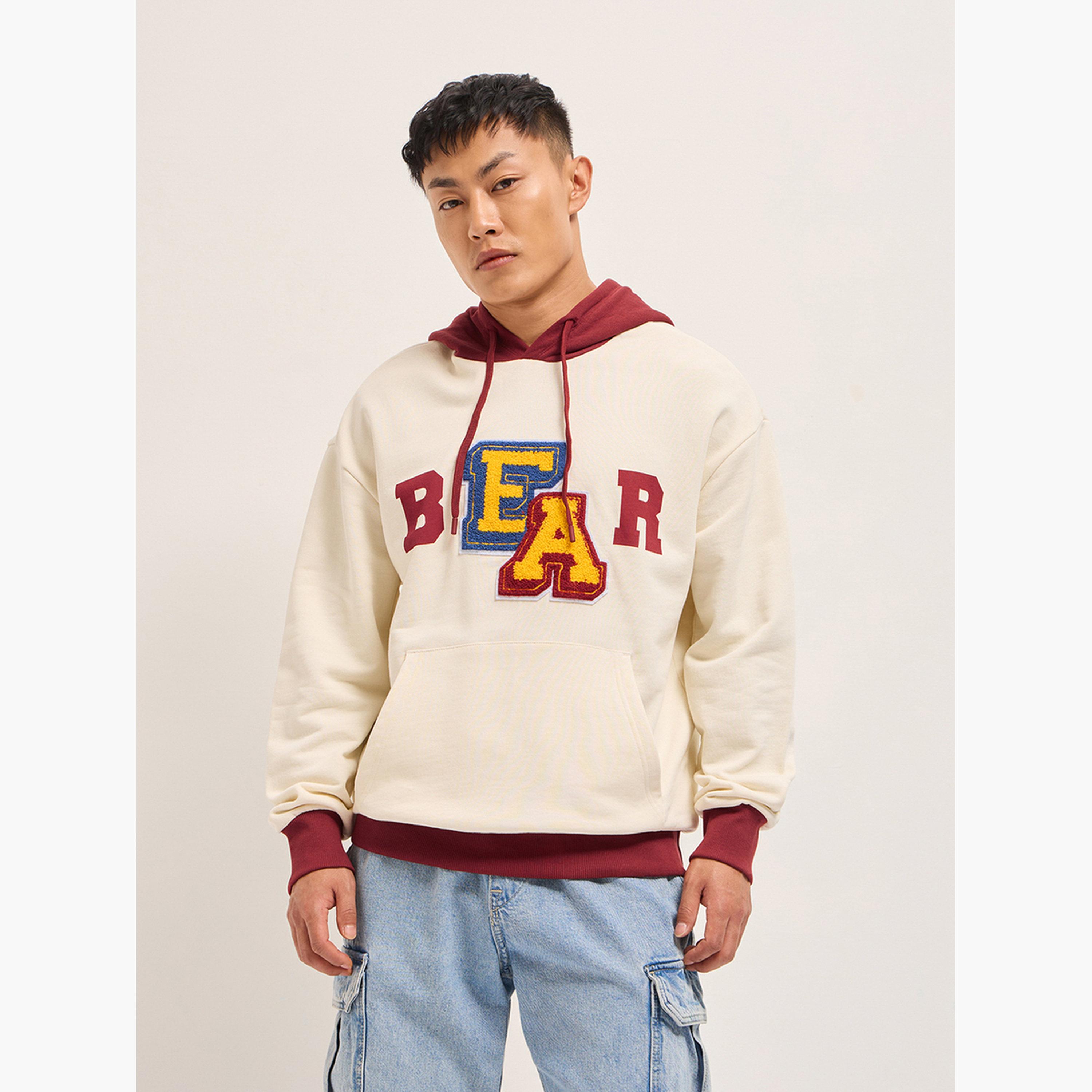 ذا بير هاوس × ستايلي - سويت شيرت رجالي بغطاء رأس مصنوع من القطن الخالص-men-clothing-hoodiesandsweatshirts-image-1