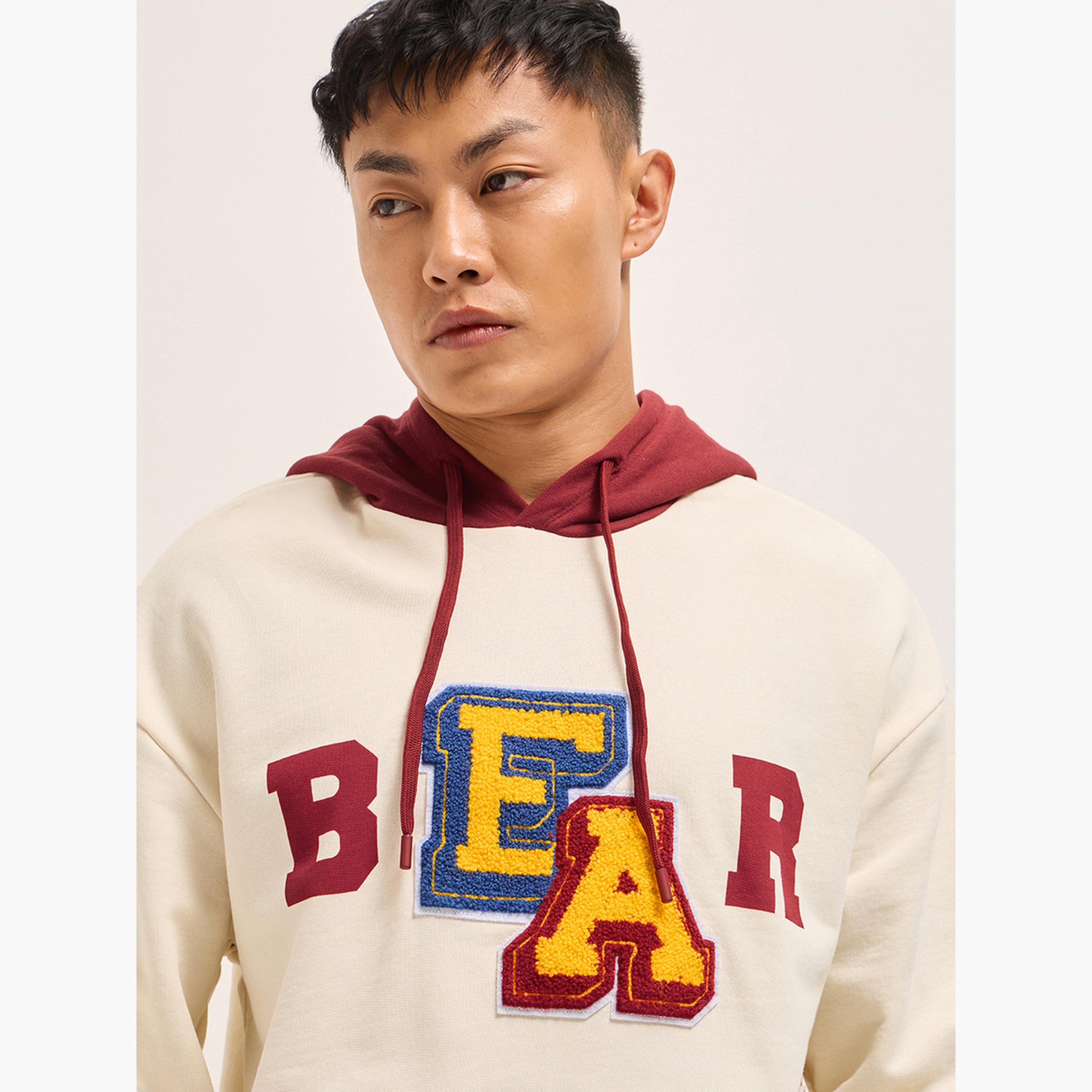 ذا بير هاوس × ستايلي - سويت شيرت رجالي بغطاء رأس مصنوع من القطن الخالص-men-clothing-hoodiesandsweatshirts-image-2