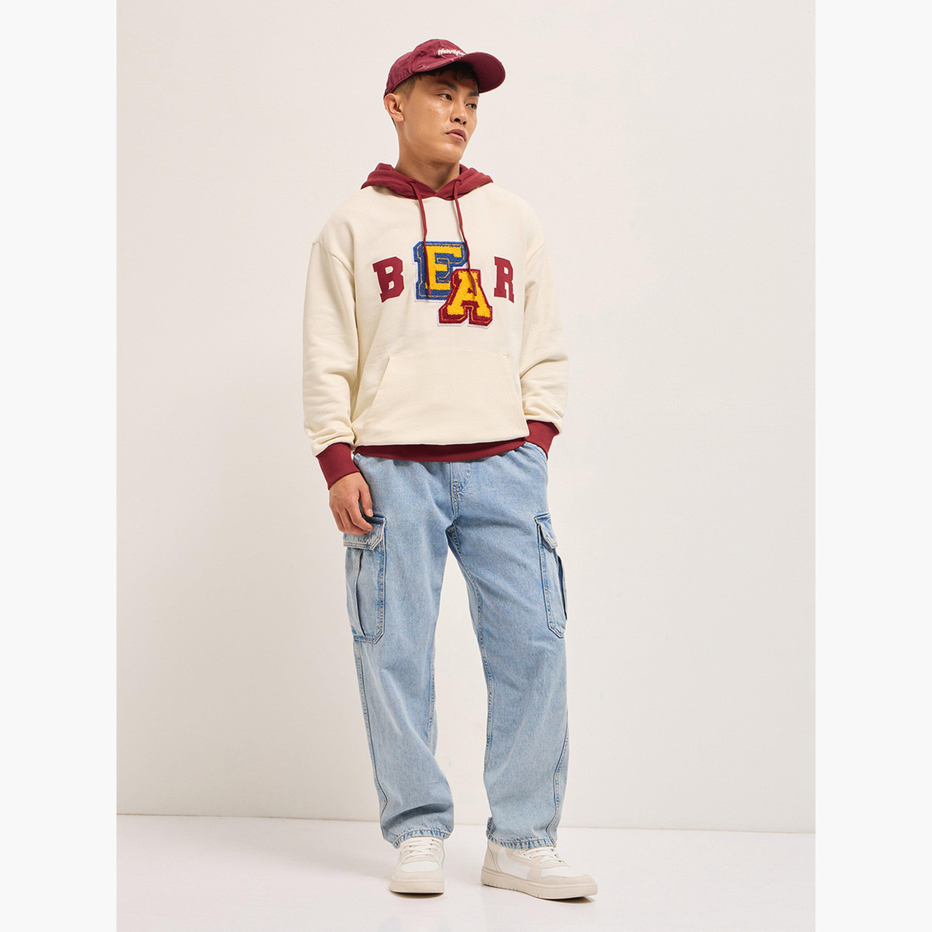 ذا بير هاوس × ستايلي - سويت شيرت رجالي بغطاء رأس مصنوع من القطن الخالص-men-clothing-hoodiesandsweatshirts-image-4