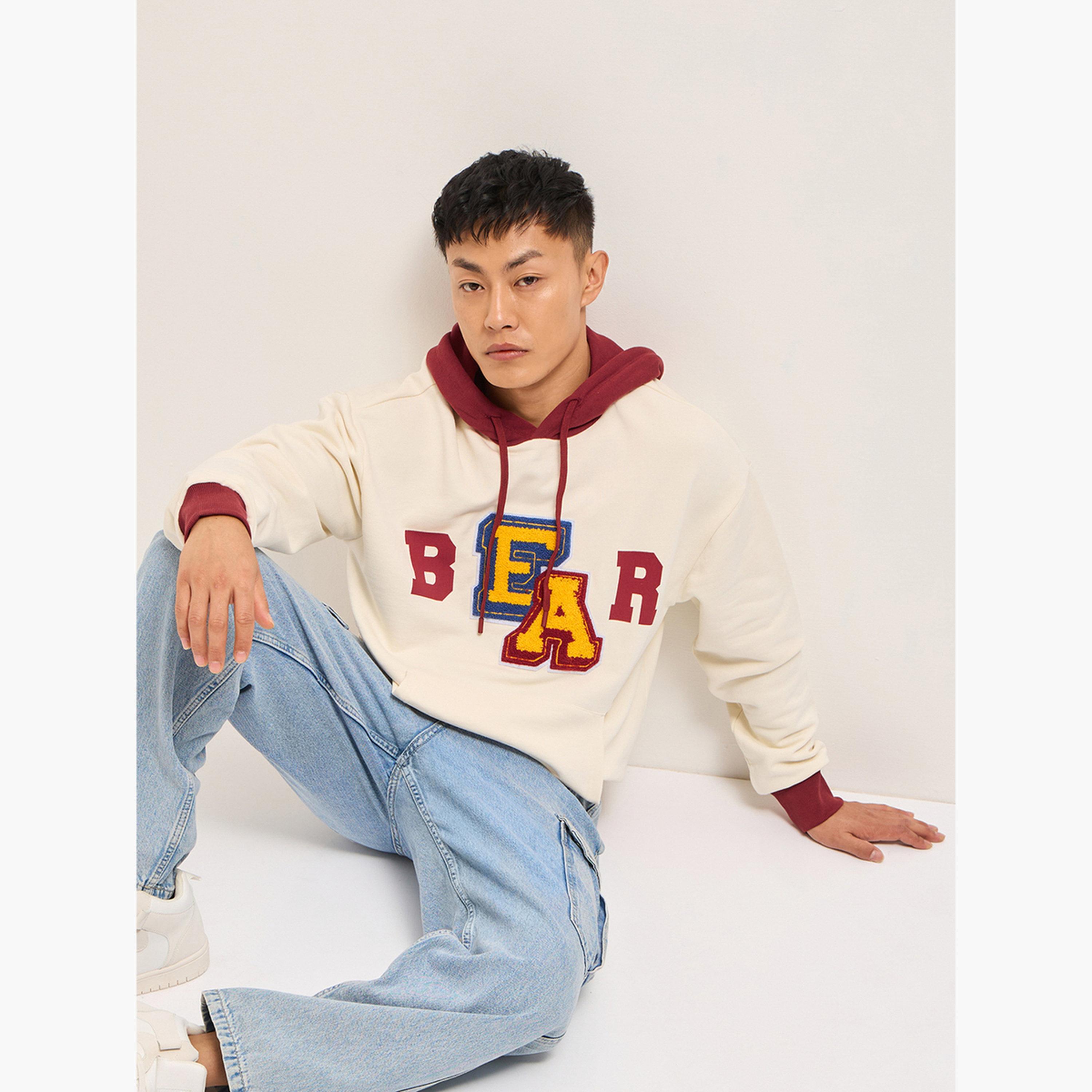 ذا بير هاوس × ستايلي - سويت شيرت رجالي بغطاء رأس مصنوع من القطن الخالص-men-clothing-hoodiesandsweatshirts-image-5