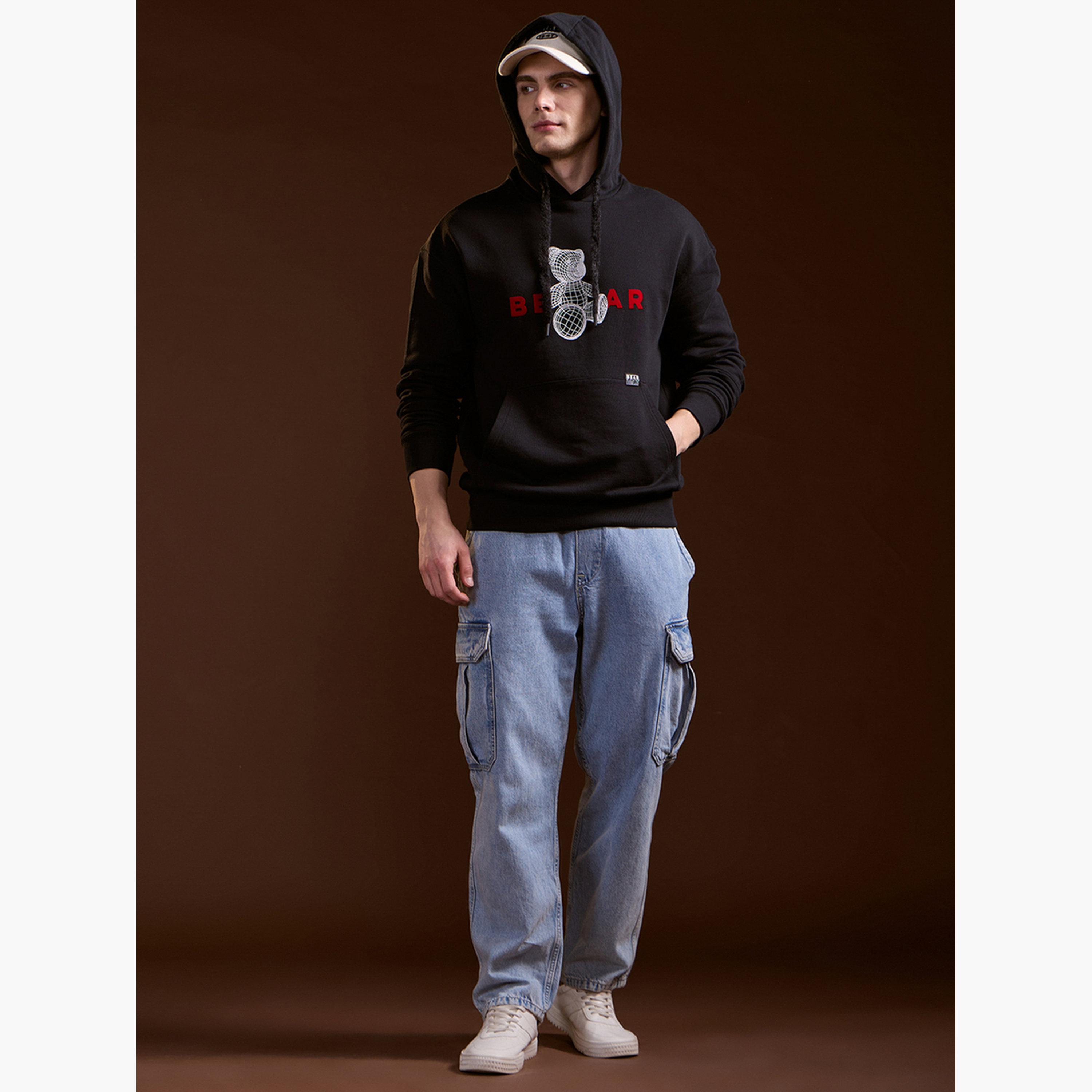 ذا بير هاوس × ستايلي - هودي رجالي مطبوع عليه رسومات من القطن الخالص-men-winterwear-hoodiesandsweatshirts-image-4