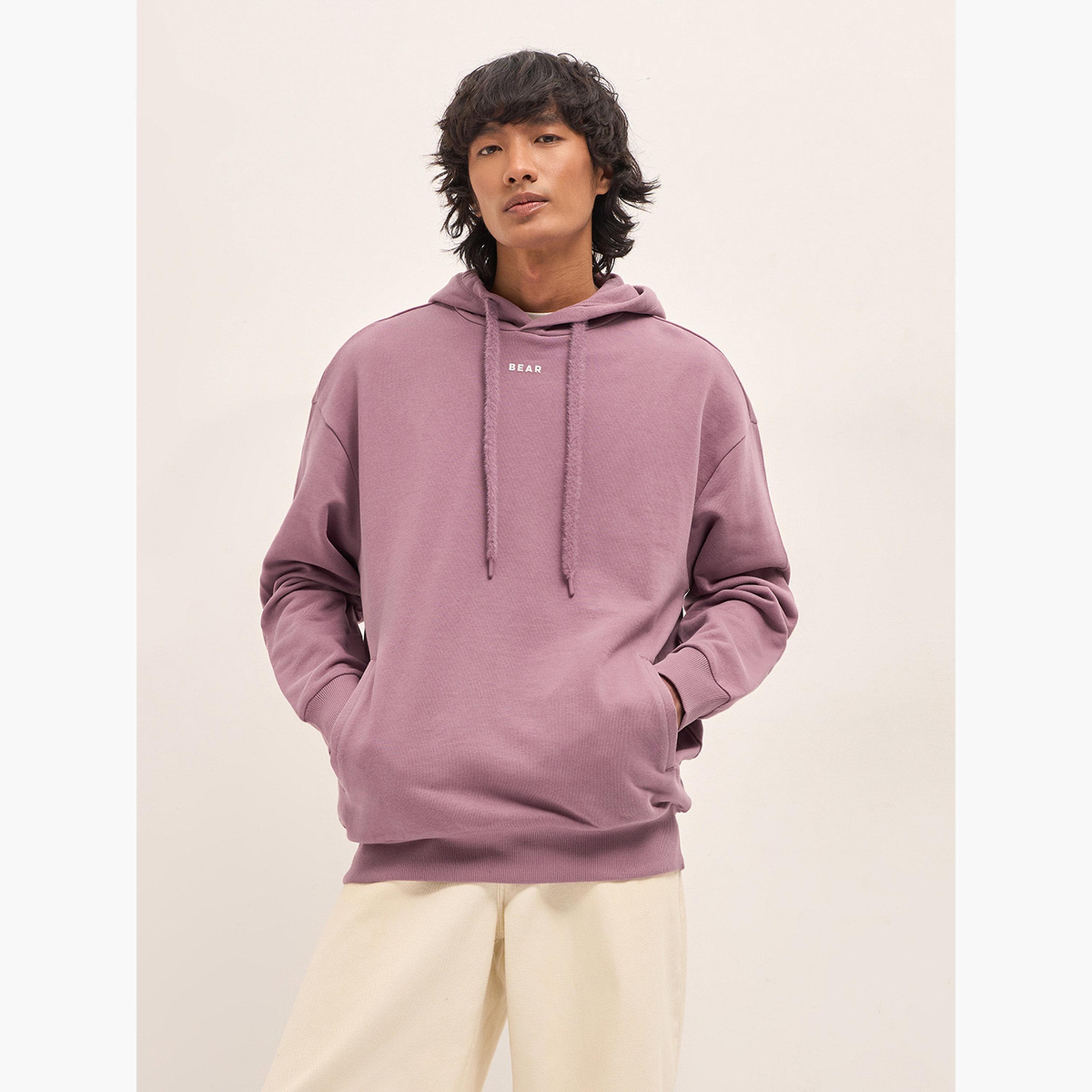 The Bear House X Styli Men's Pure Cotton Relaxed Fit Graphic Print Hoodie-men-clothing-hoodiesandsweatshirts-image-1