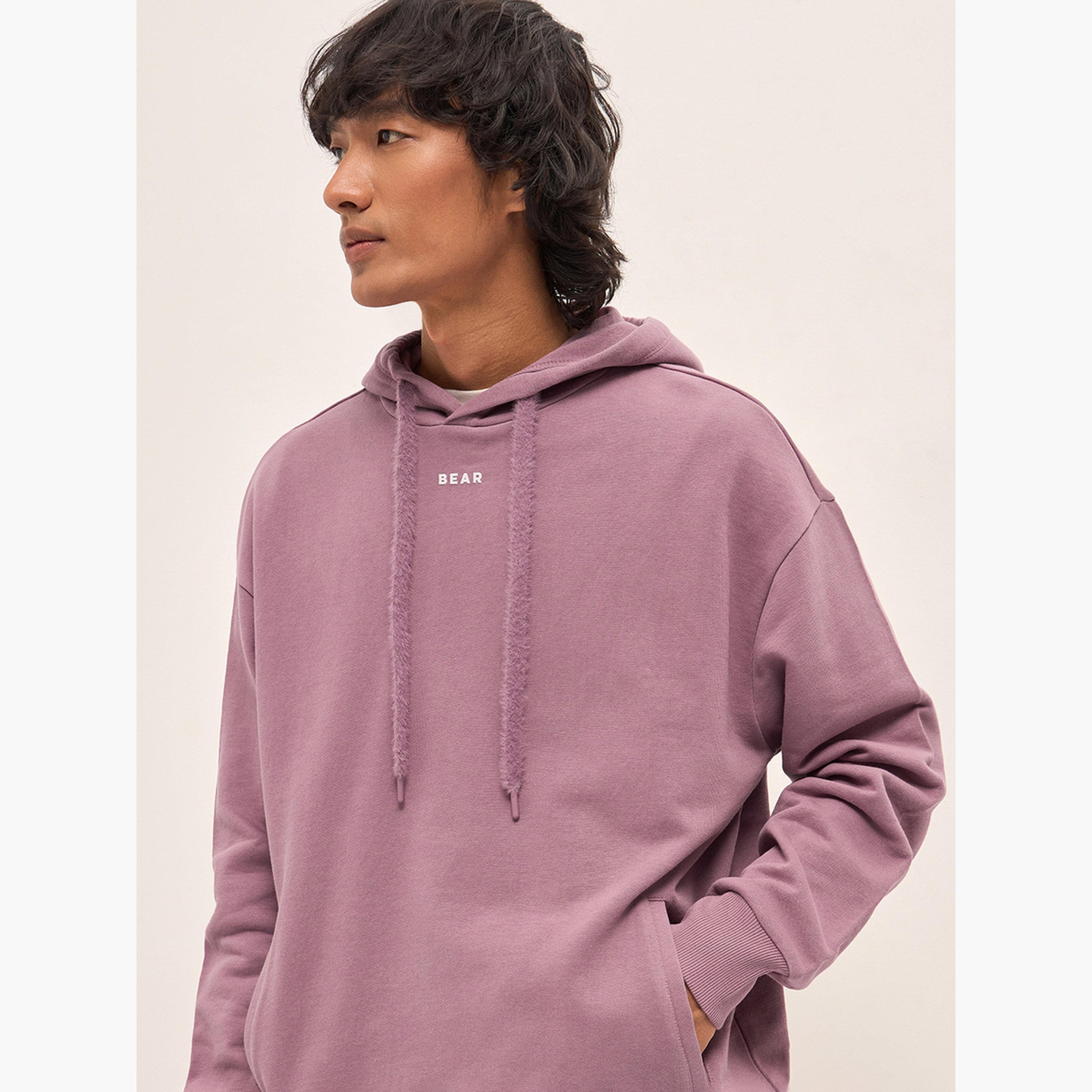 The Bear House X Styli Men's Pure Cotton Relaxed Fit Graphic Print Hoodie-men-clothing-hoodiesandsweatshirts-image-3