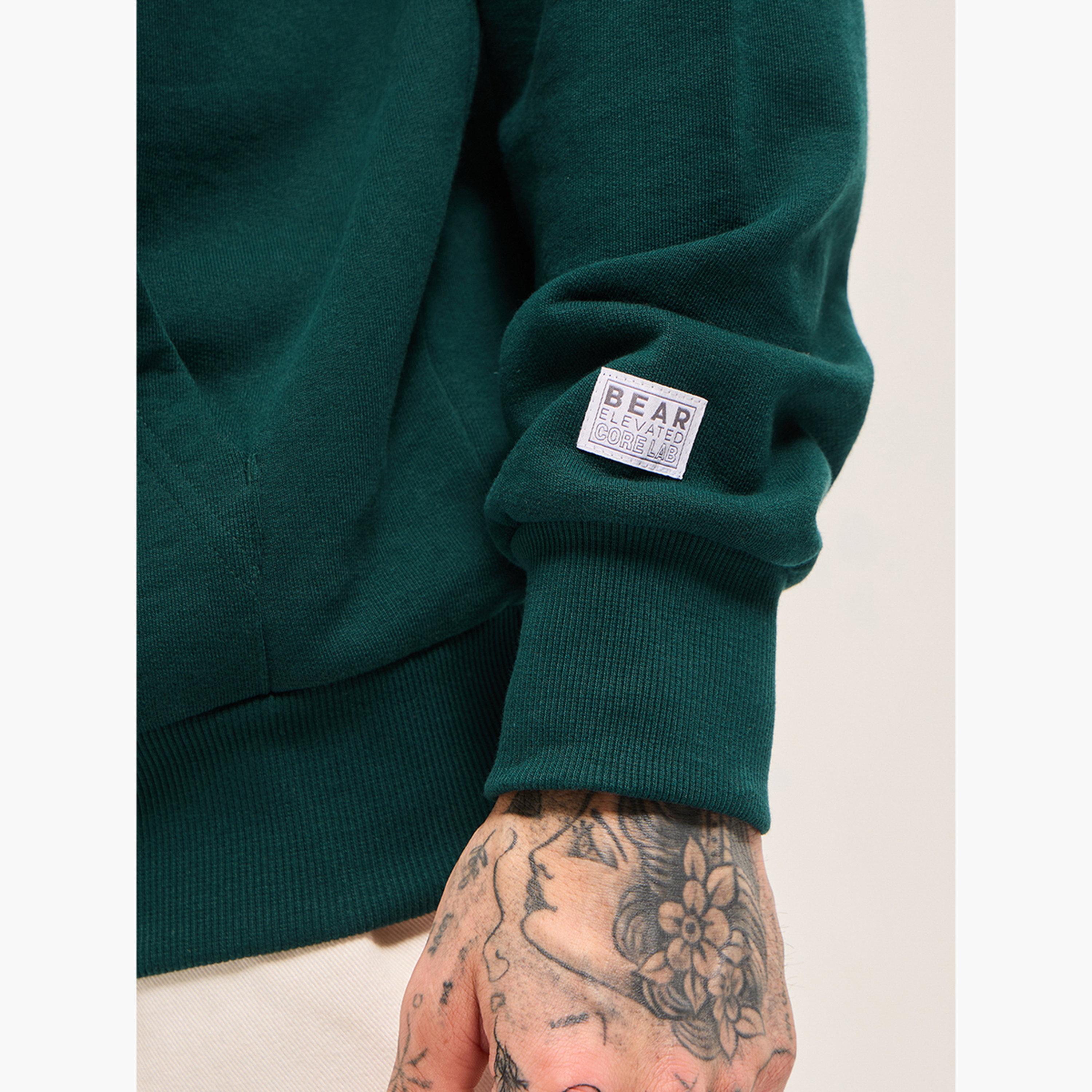 ذا بير هاوس × ستايلي - سويت شيرت رجالي بغطاء رأس مصنوع من القطن الخالص-men-clothing-hoodiesandsweatshirts-image-3