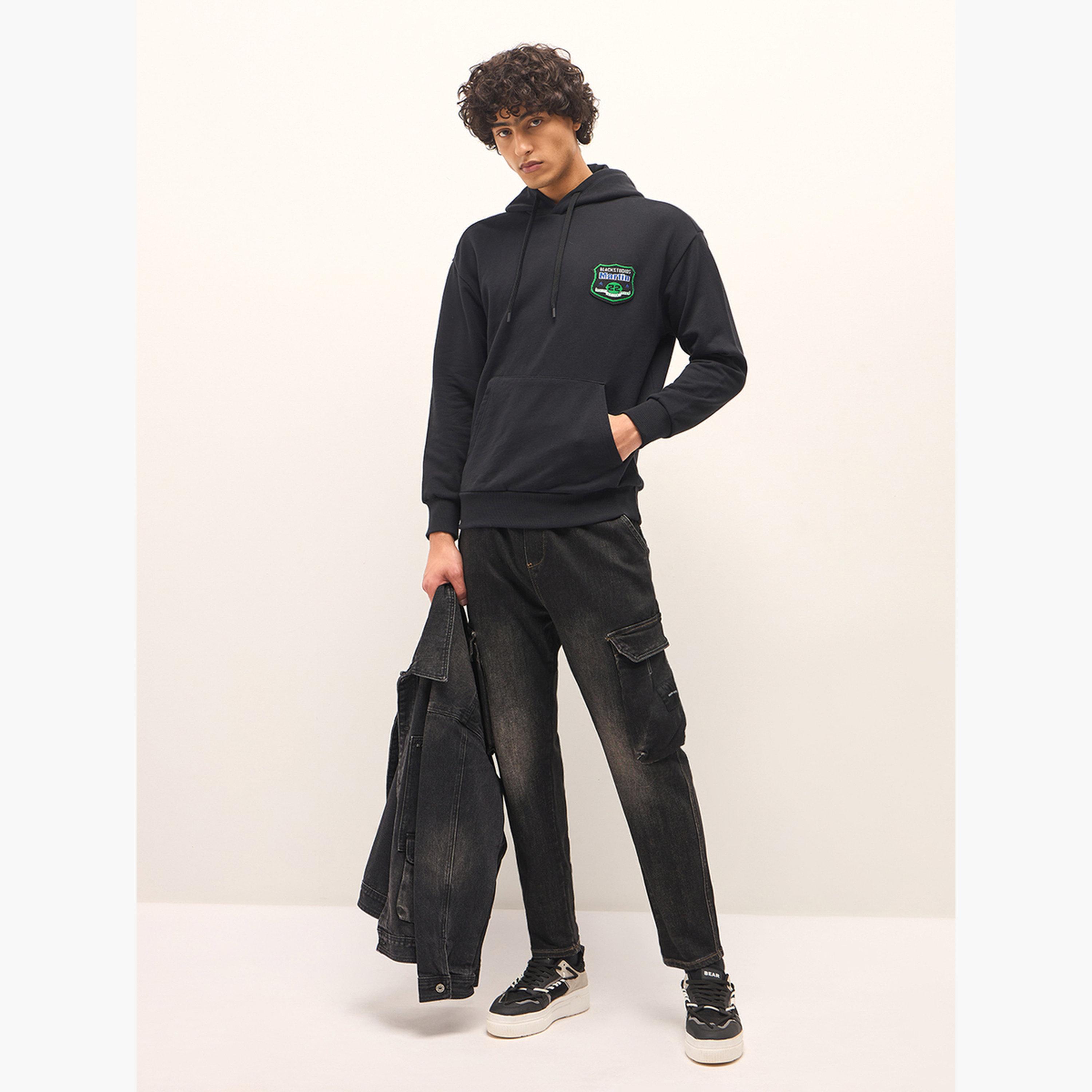 ذا بير هاوس × ستايلي - سويت شيرت رجالي بغطاء رأس مصنوع من القطن الخالص-men-clothing-hoodiesandsweatshirts-image-4
