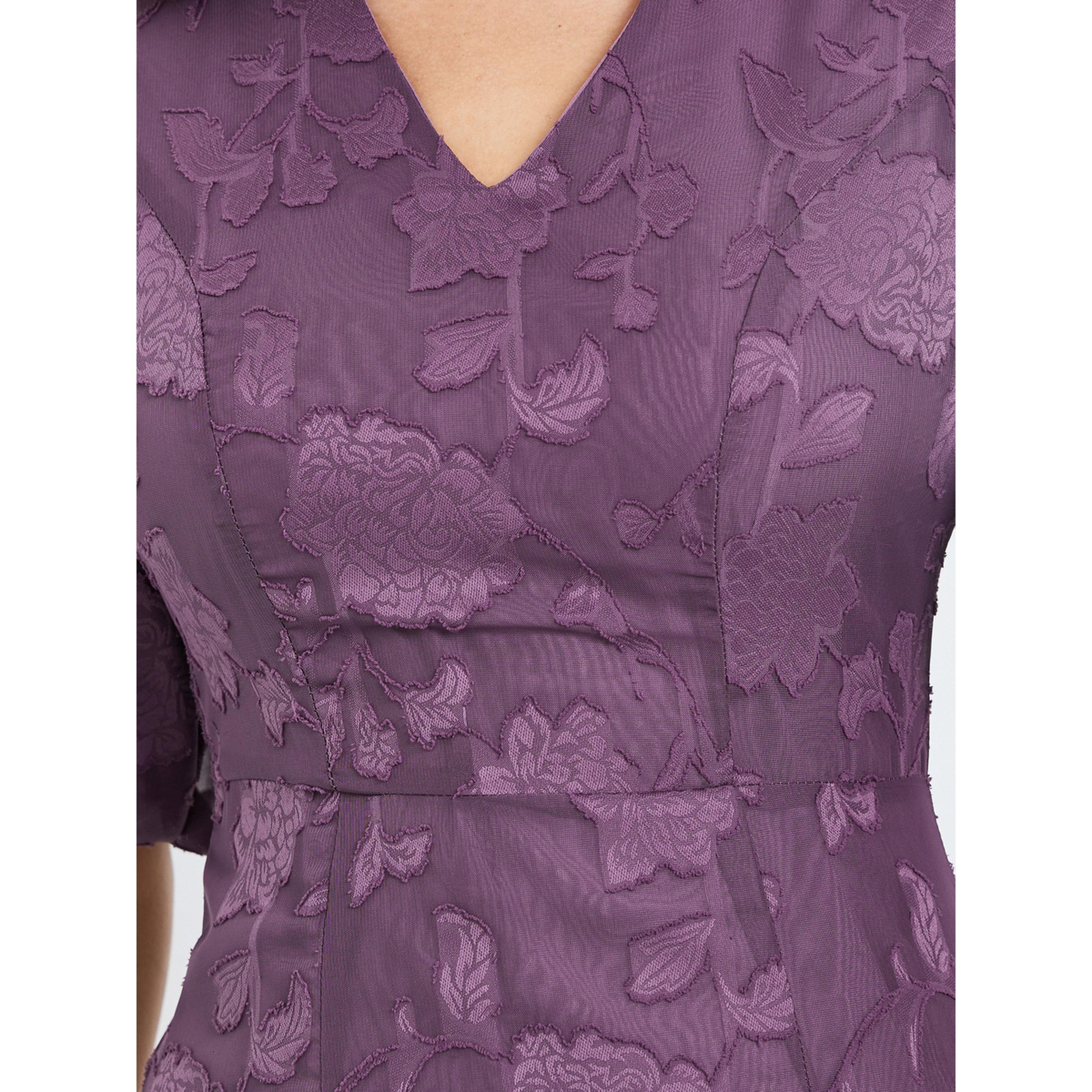 فستان ميدي حورية البحر بأكمام منفوخة-women-clothing-dresses-image-5