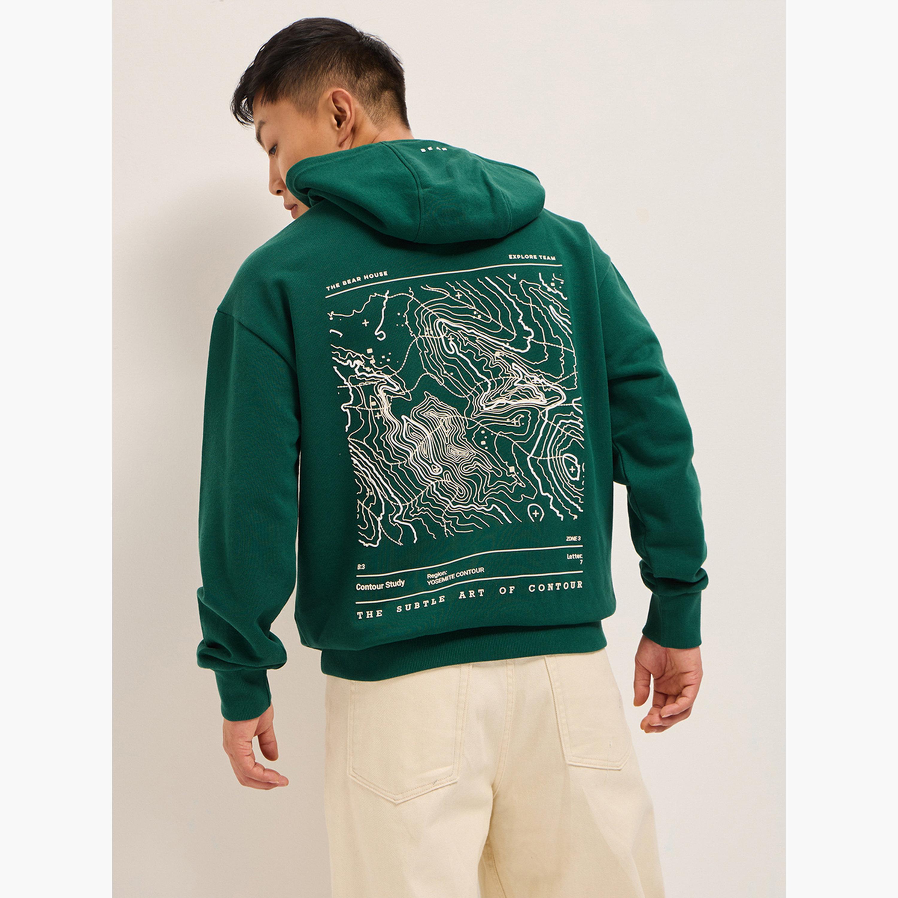 ذا بير هاوس × ستايلي - سويت شيرت رجالي بغطاء رأس مصنوع من القطن الخالص-men-winterwear-hoodiesandsweatshirts-image-4