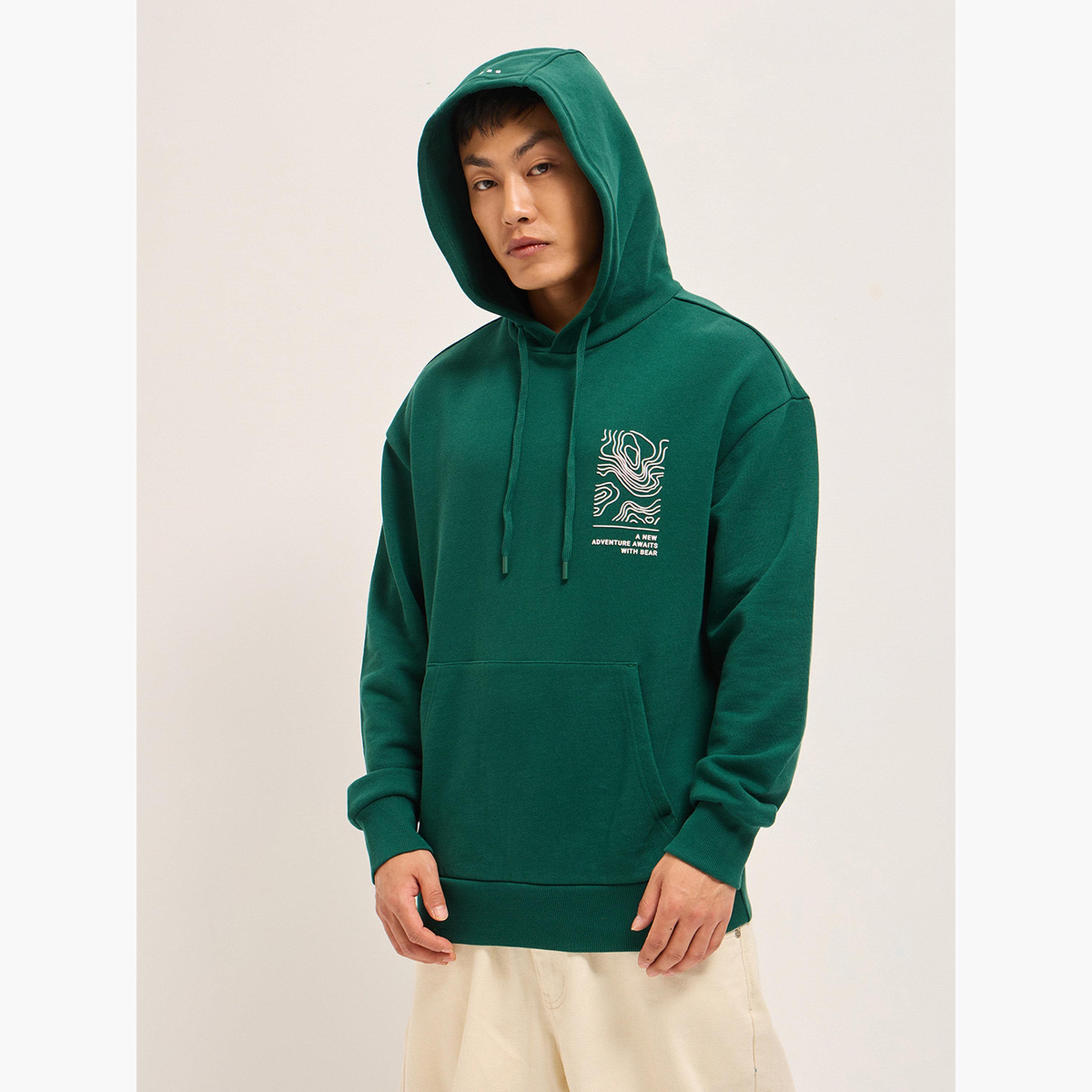 ذا بير هاوس × ستايلي - سويت شيرت رجالي بغطاء رأس مصنوع من القطن الخالص-men-winterwear-hoodiesandsweatshirts-image-5