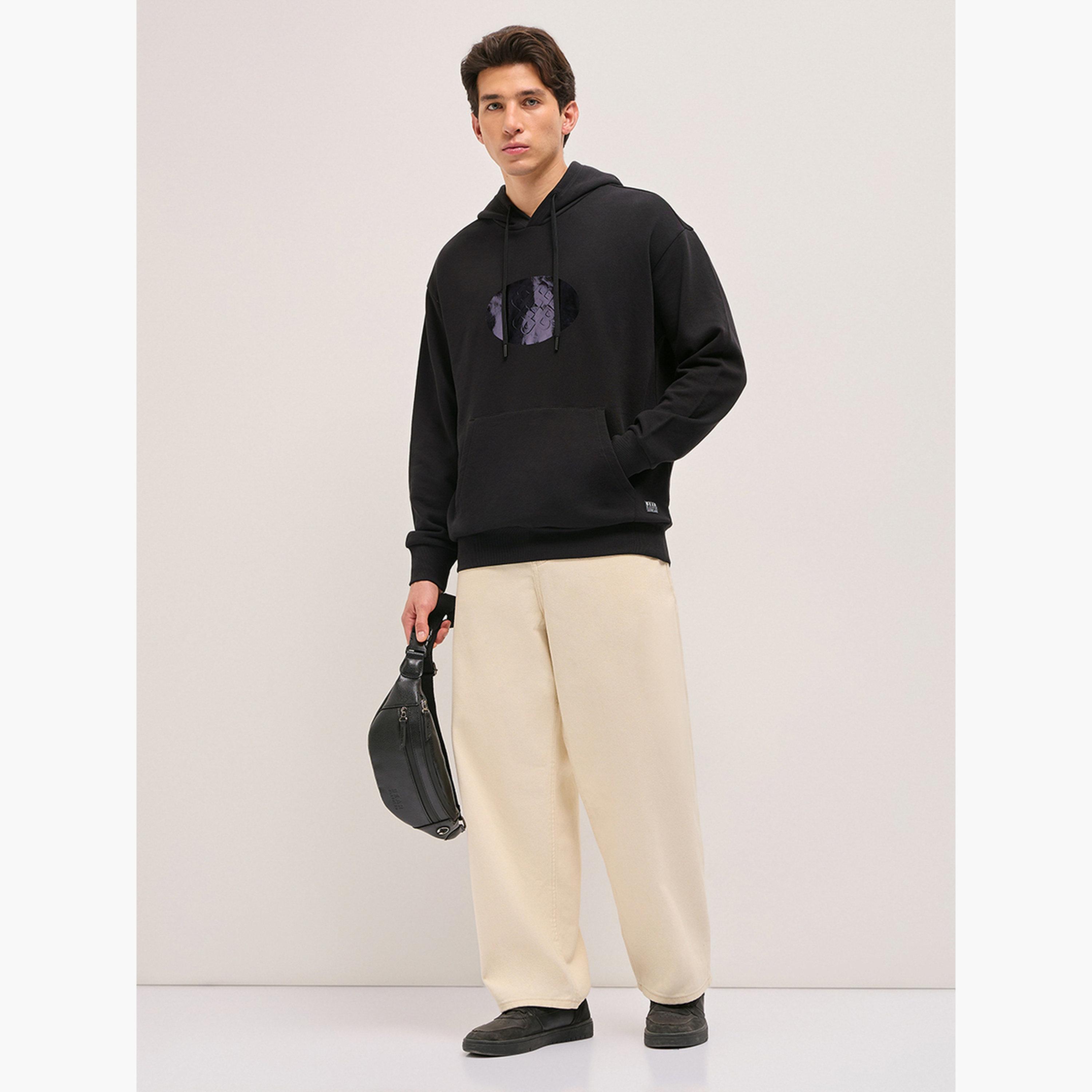 ذا بير هاوس × ستايلي - هودي رجالي من القطن الخالص بقصة مريحة-men-clothing-hoodiesandsweatshirts-image-2