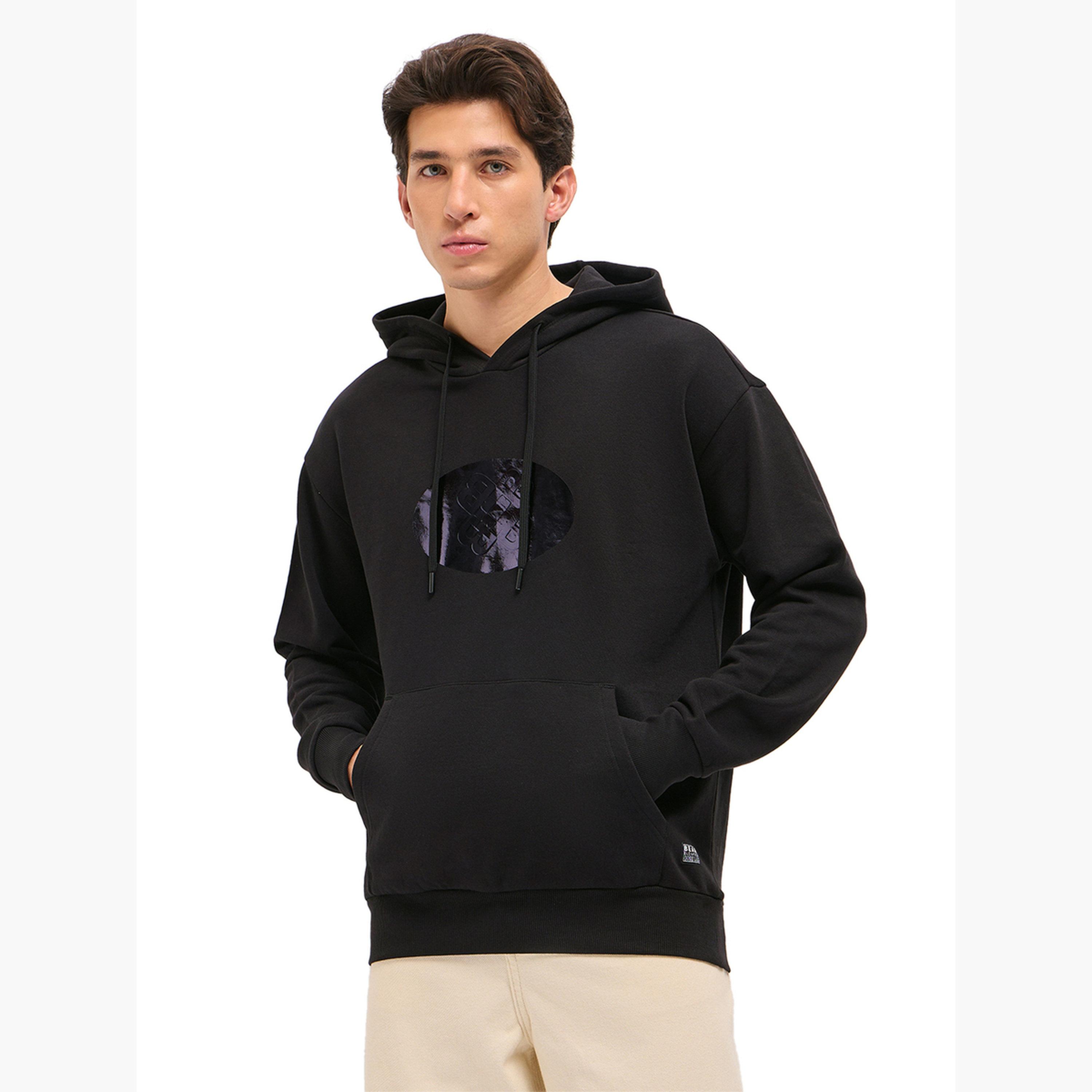 The Bear House X Styli Men's Pure Cotton Relaxed Fit Hoodie-men-clothing-hoodiesandsweatshirts-image-6