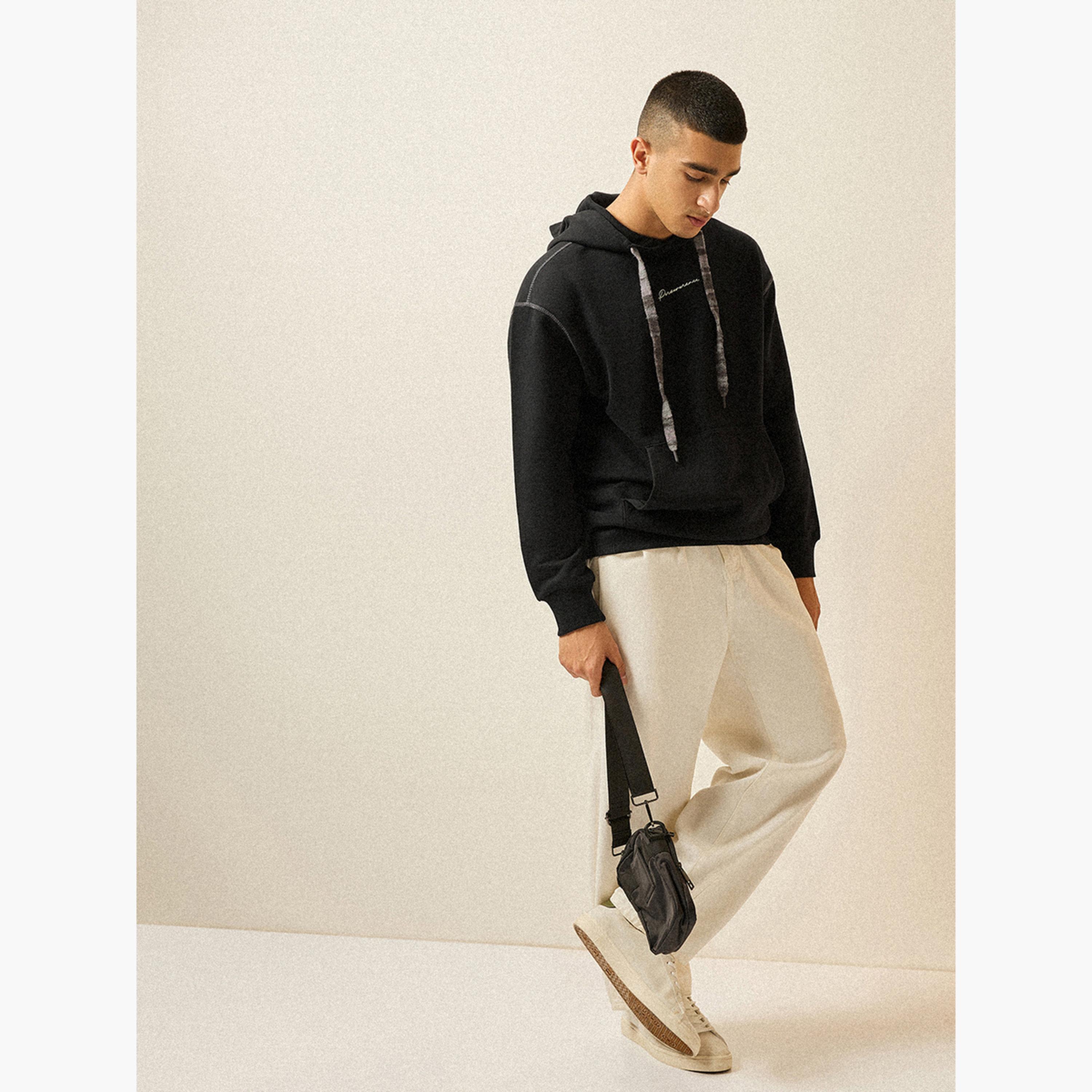 ذا بير هاوس × ستايلي - سويت شيرت رجالي بغطاء رأس مصنوع من القطن الخالص-men-clothing-hoodiesandsweatshirts-image-3