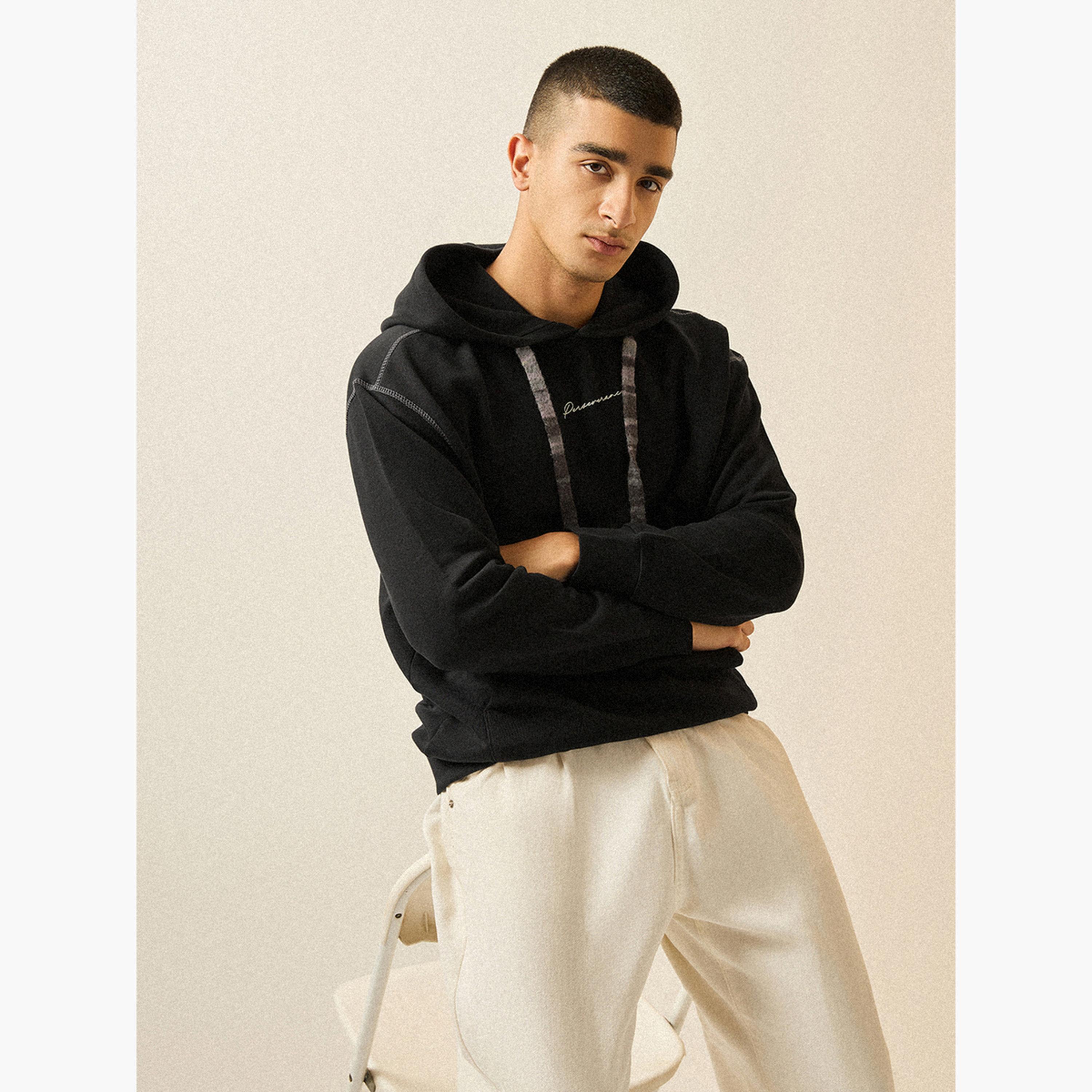 ذا بير هاوس × ستايلي - سويت شيرت رجالي بغطاء رأس مصنوع من القطن الخالص-men-clothing-hoodiesandsweatshirts-image-4