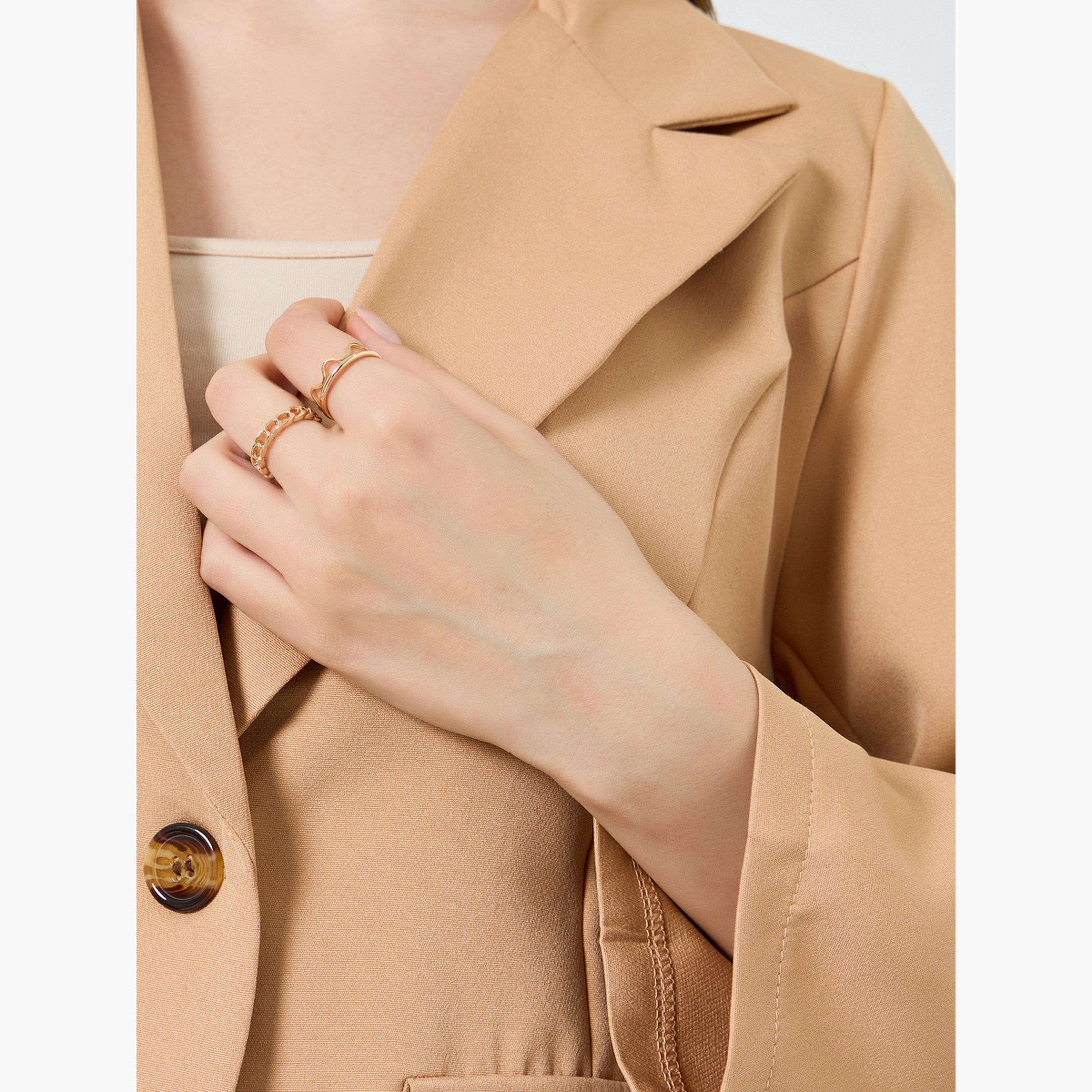 بليزر كاجوال بأزرار أمامية-women-clothing-coatsandjackets-blazers-image-5