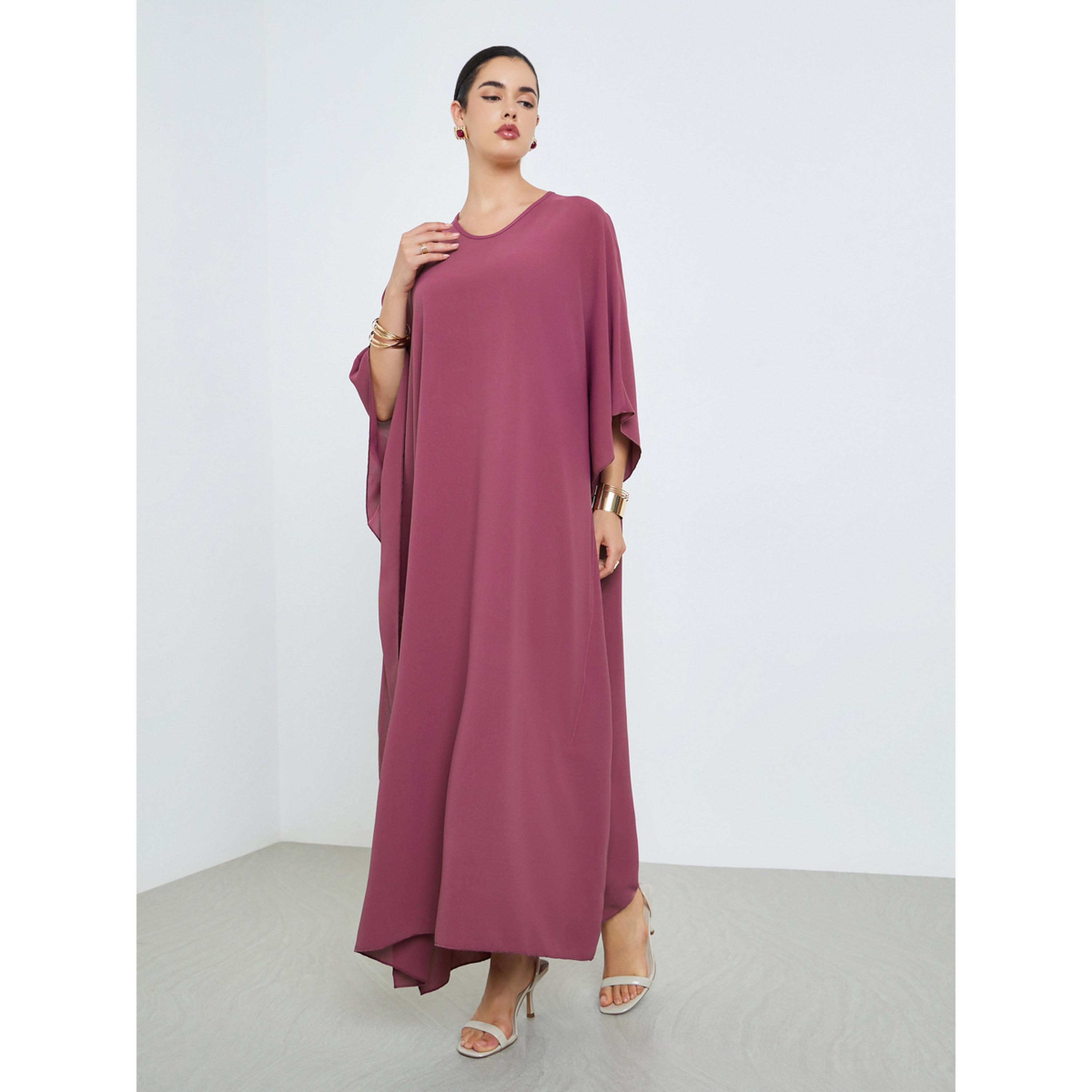 قفطان بأكمام كيمونو للنساء-women-arabicclothing-kaftan-image-5