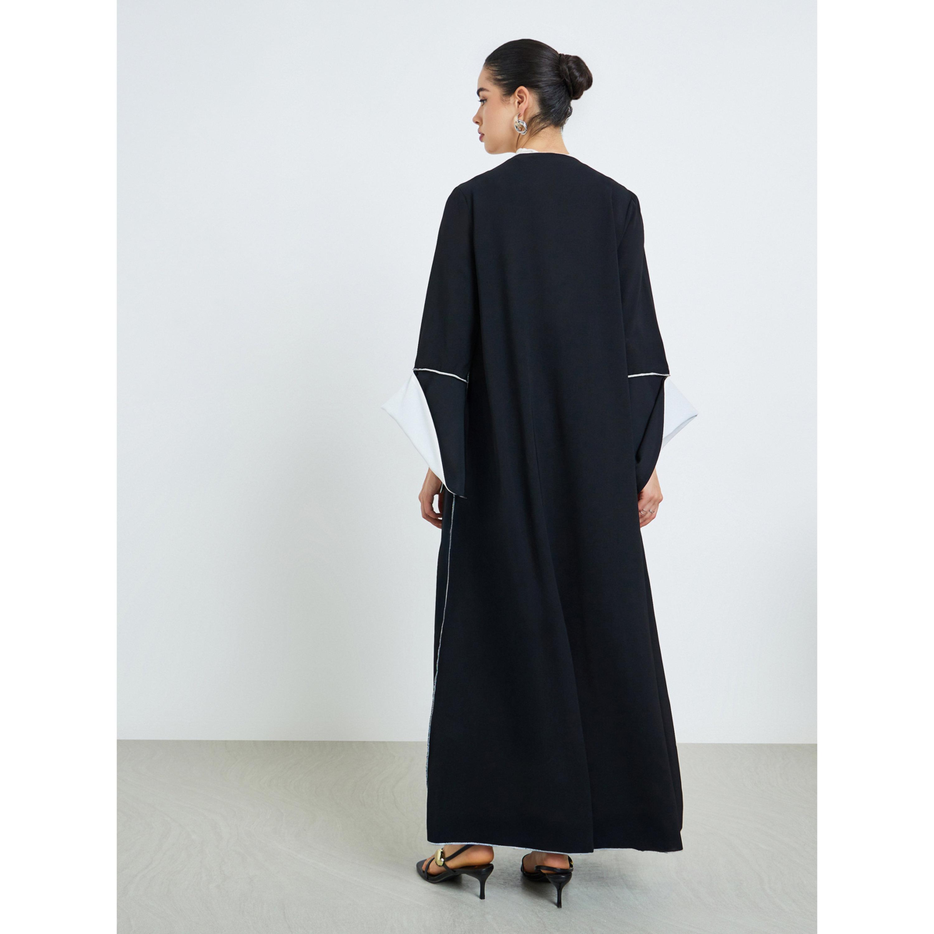 عباية نسائية بنمط كتل ألوان-women-arabicclothing-abayas-image-5