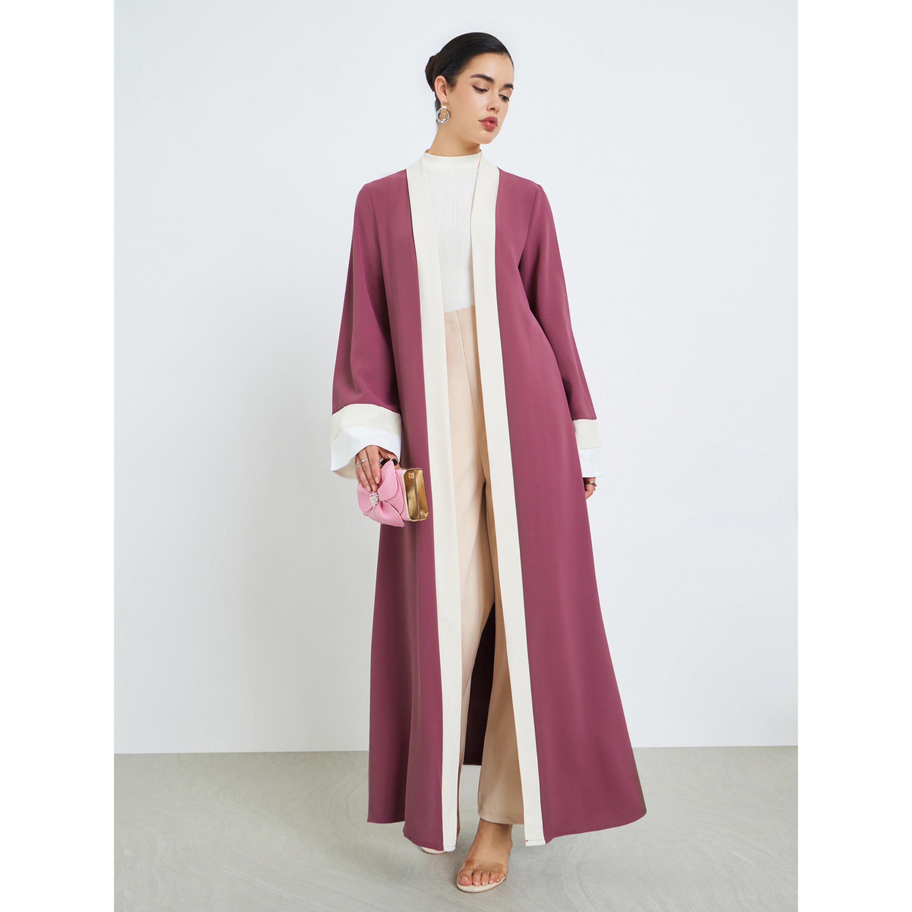 عباية بنمط كتل ألوان للنساء-women-arabicclothing-abayas-image-3