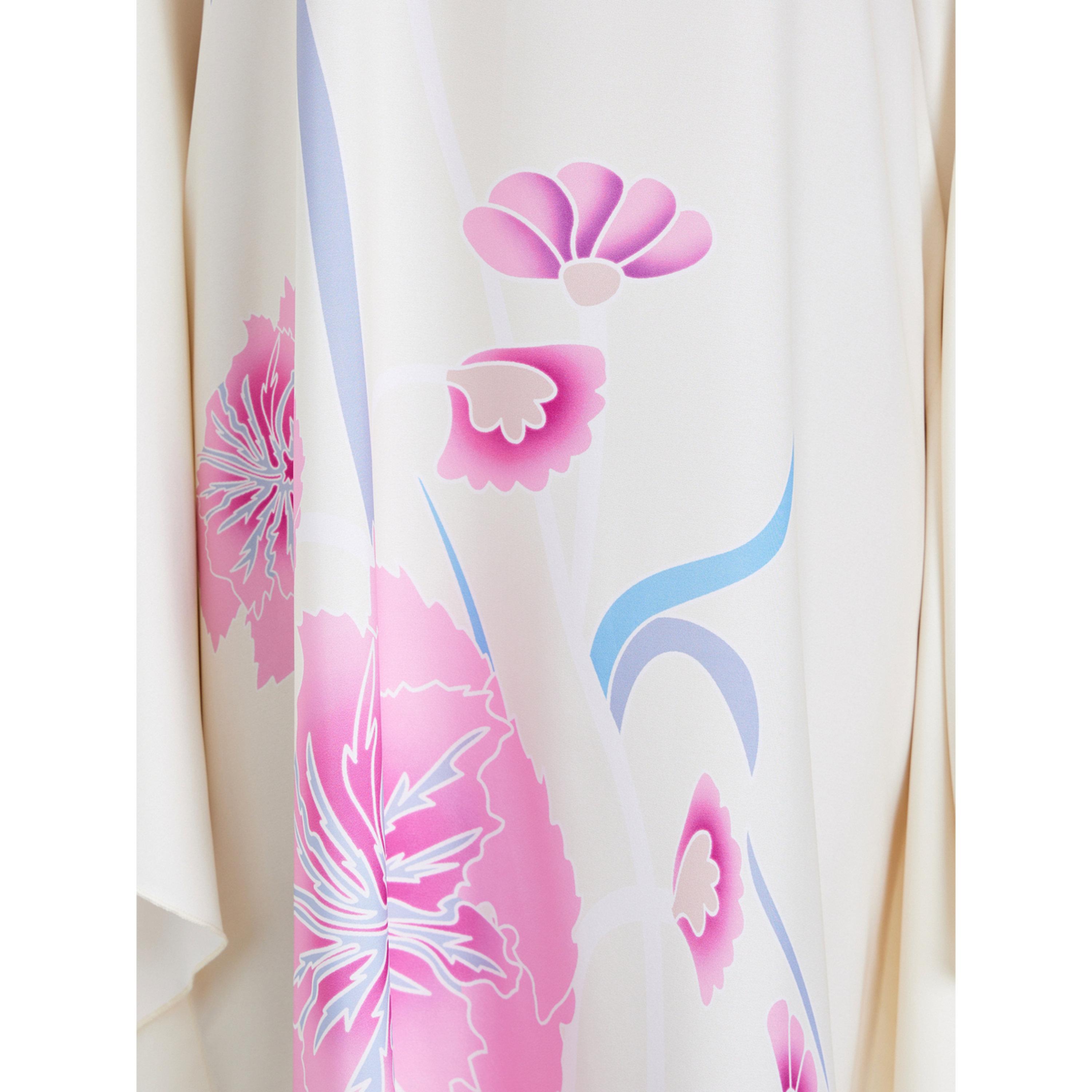 قفطان بطبعة أزهار للنساء-women-arabicclothing-kaftan-image-3