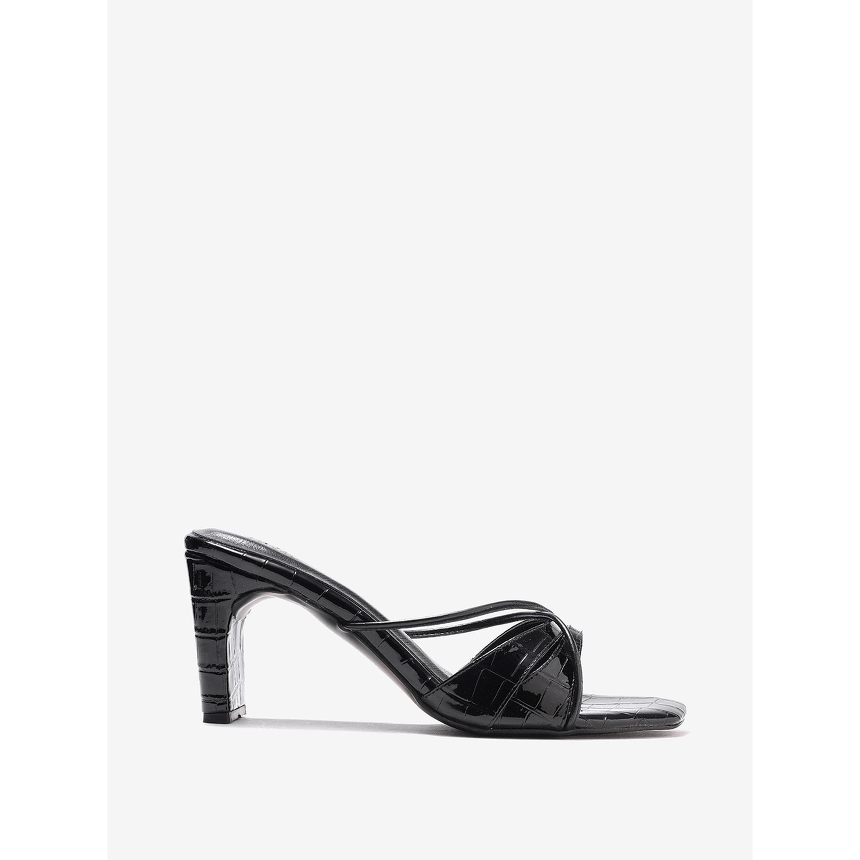 صندل بكعب عريض وملمس جلد التمساح-women-shoes-heels-image-3