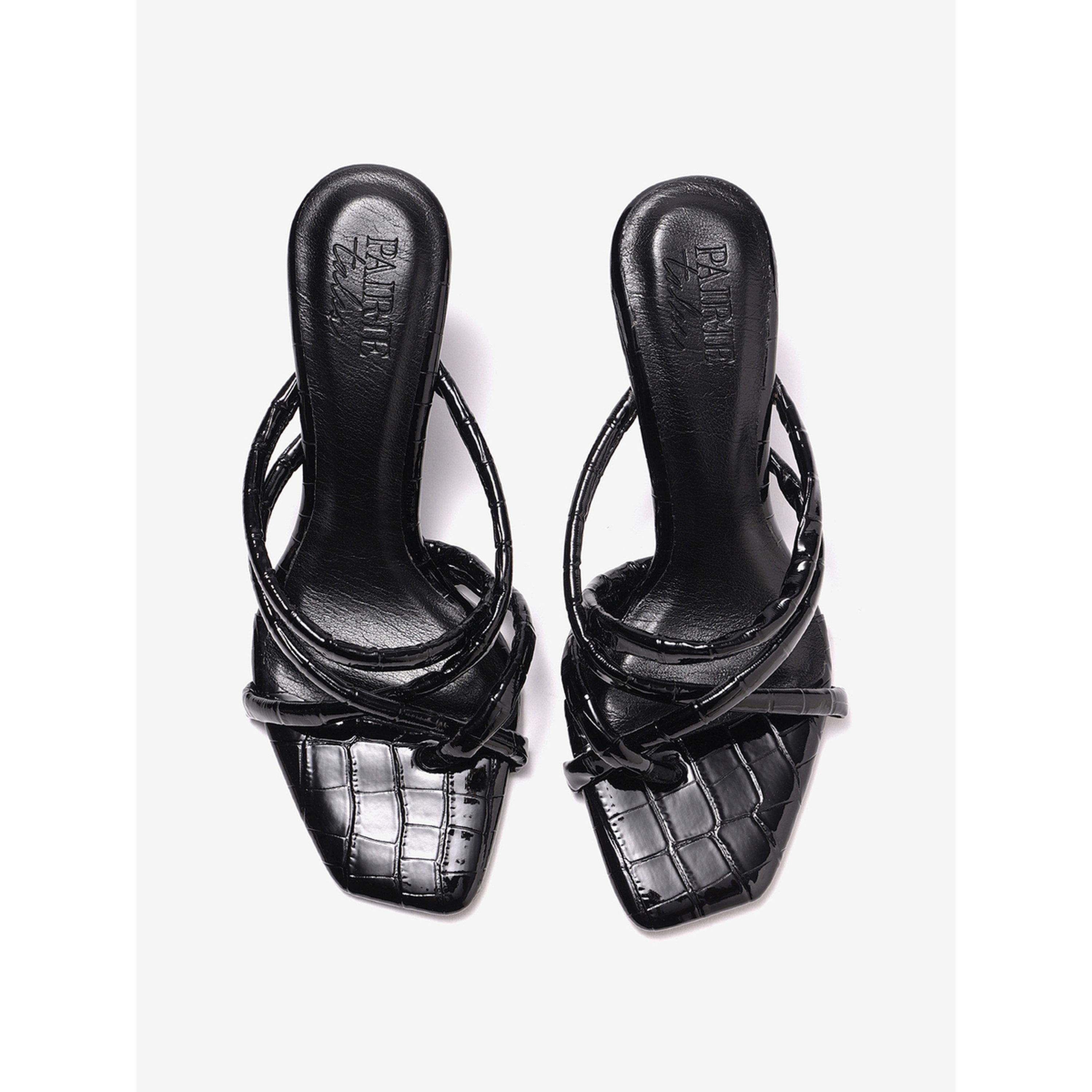 صندل بسيور وكعب واسع من الأسفل-women-shoes-heels-image-3