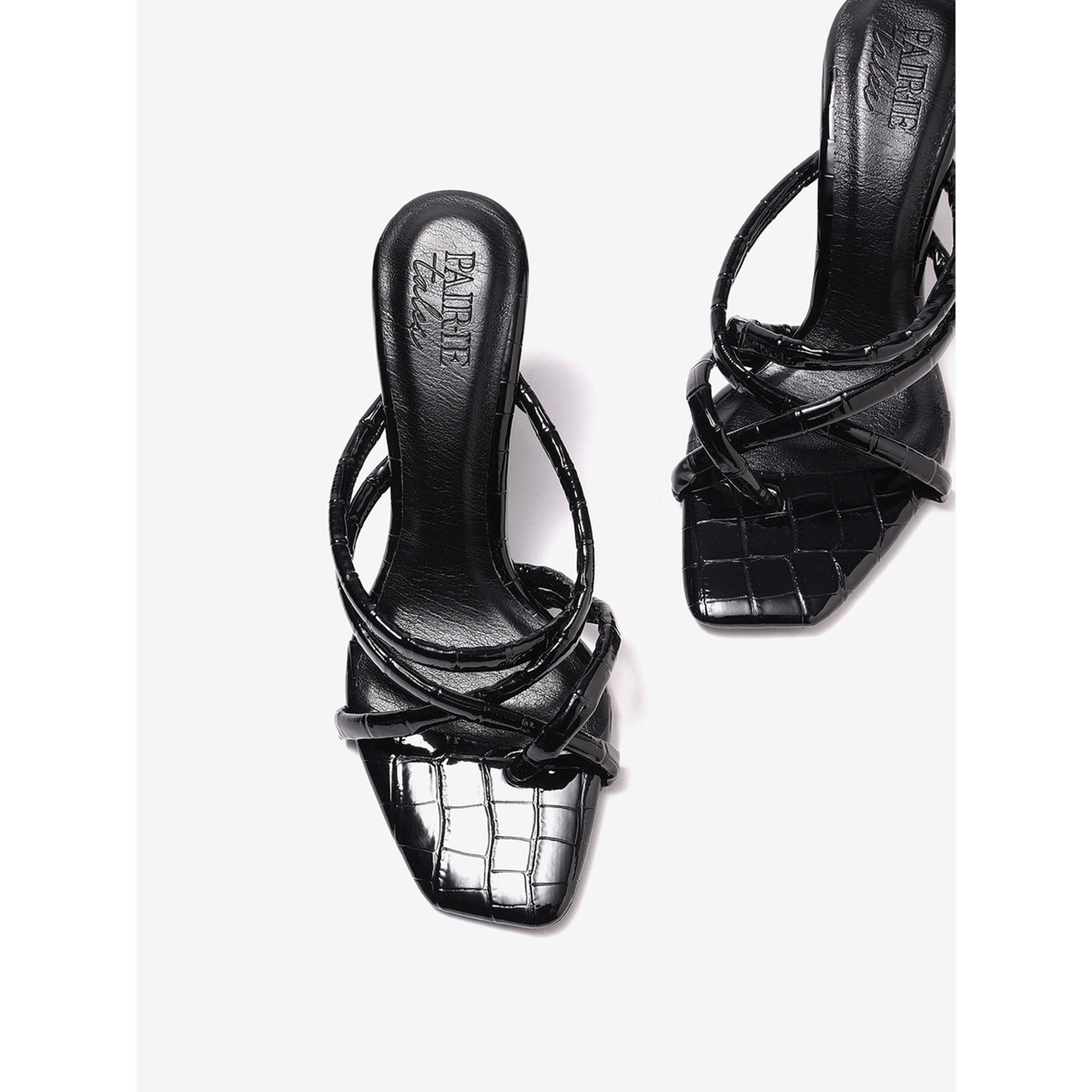 صندل بسيور وكعب واسع من الأسفل-women-shoes-heels-image-4