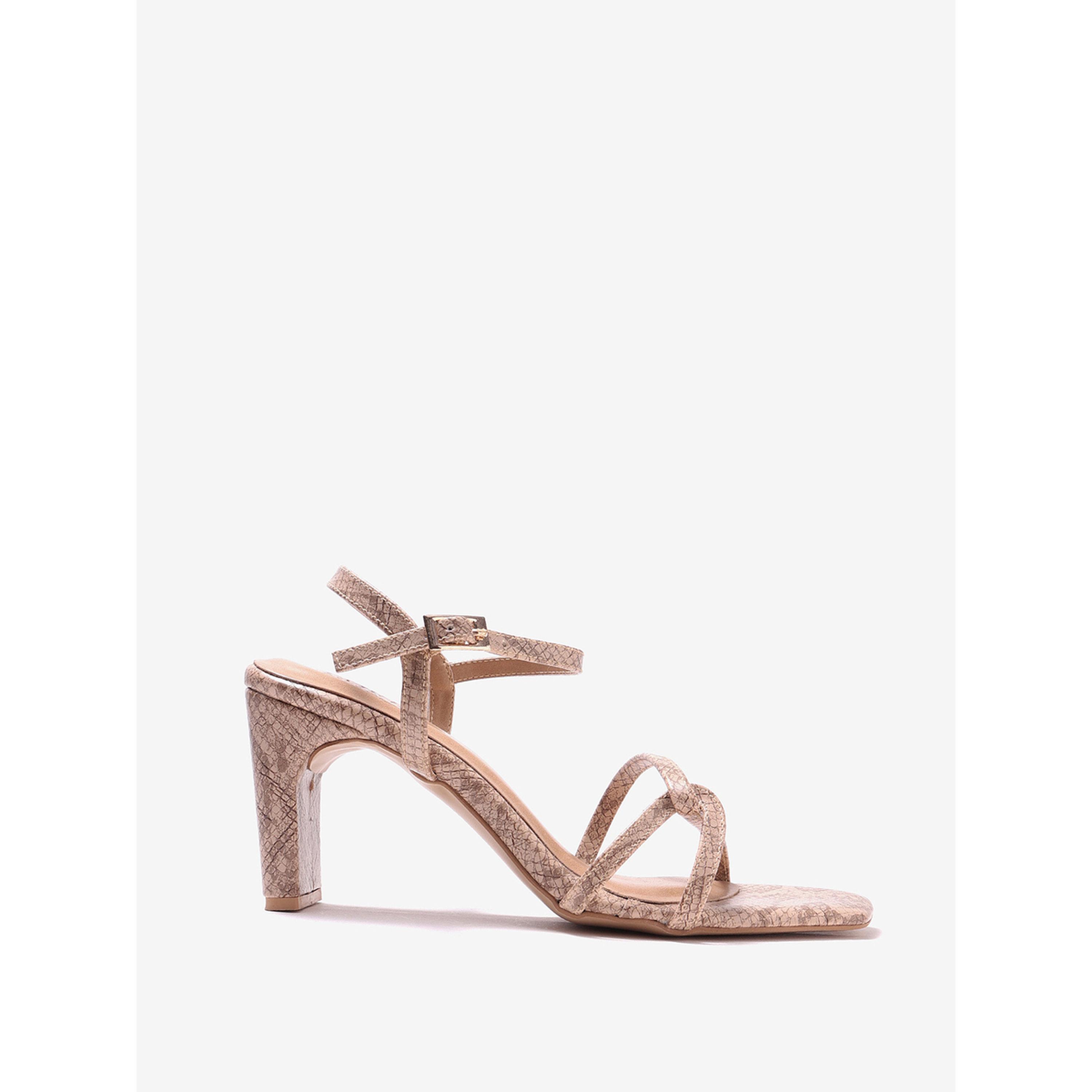 Pair-ie Tales X Styli Women Strappy Velvet Block Heel Sandals-women-shoes-sandals-heeled-image-2