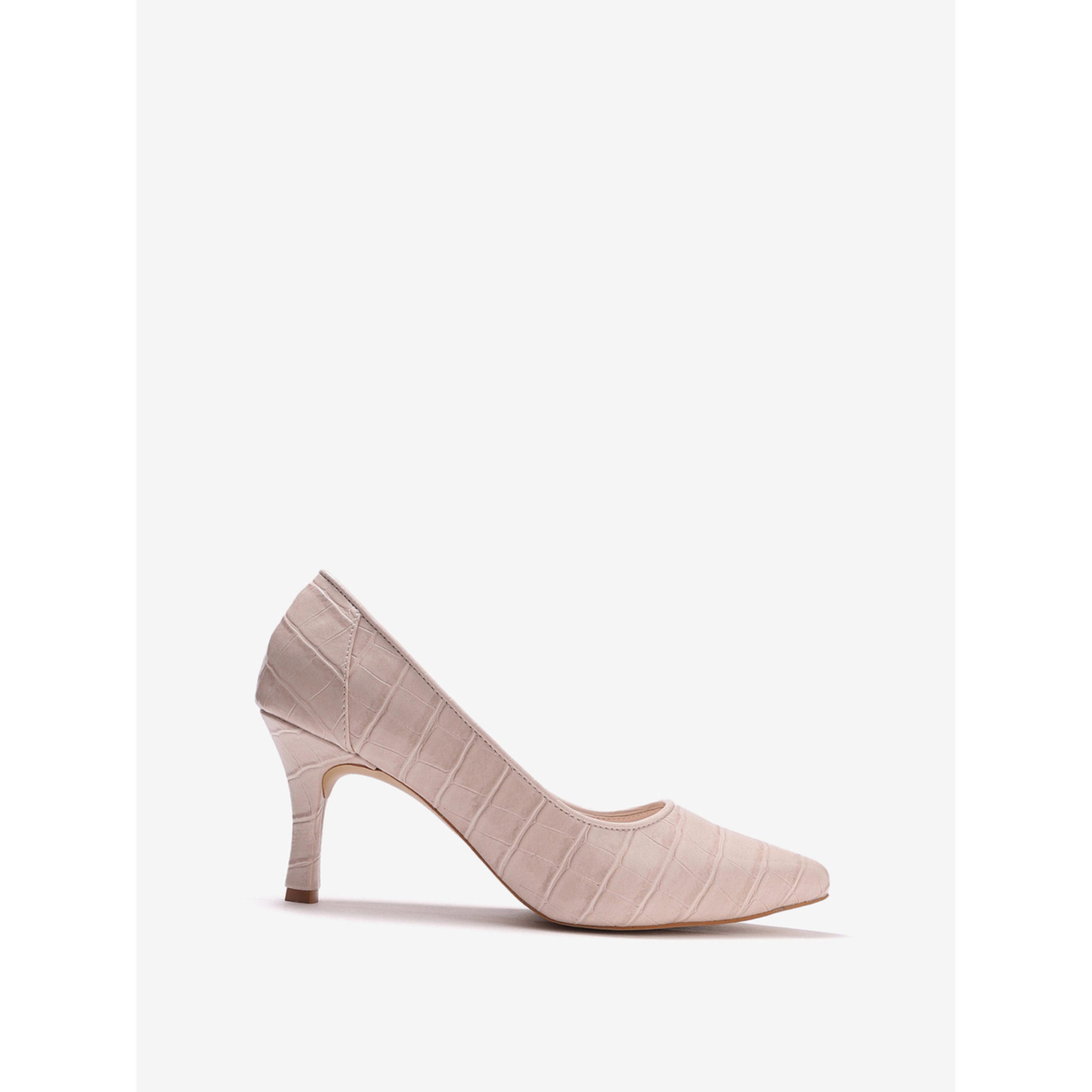 Pair-ie Tales X Styli Women Croc-Textured Pointed Toe Pumps-women-shoes-heels-image-2