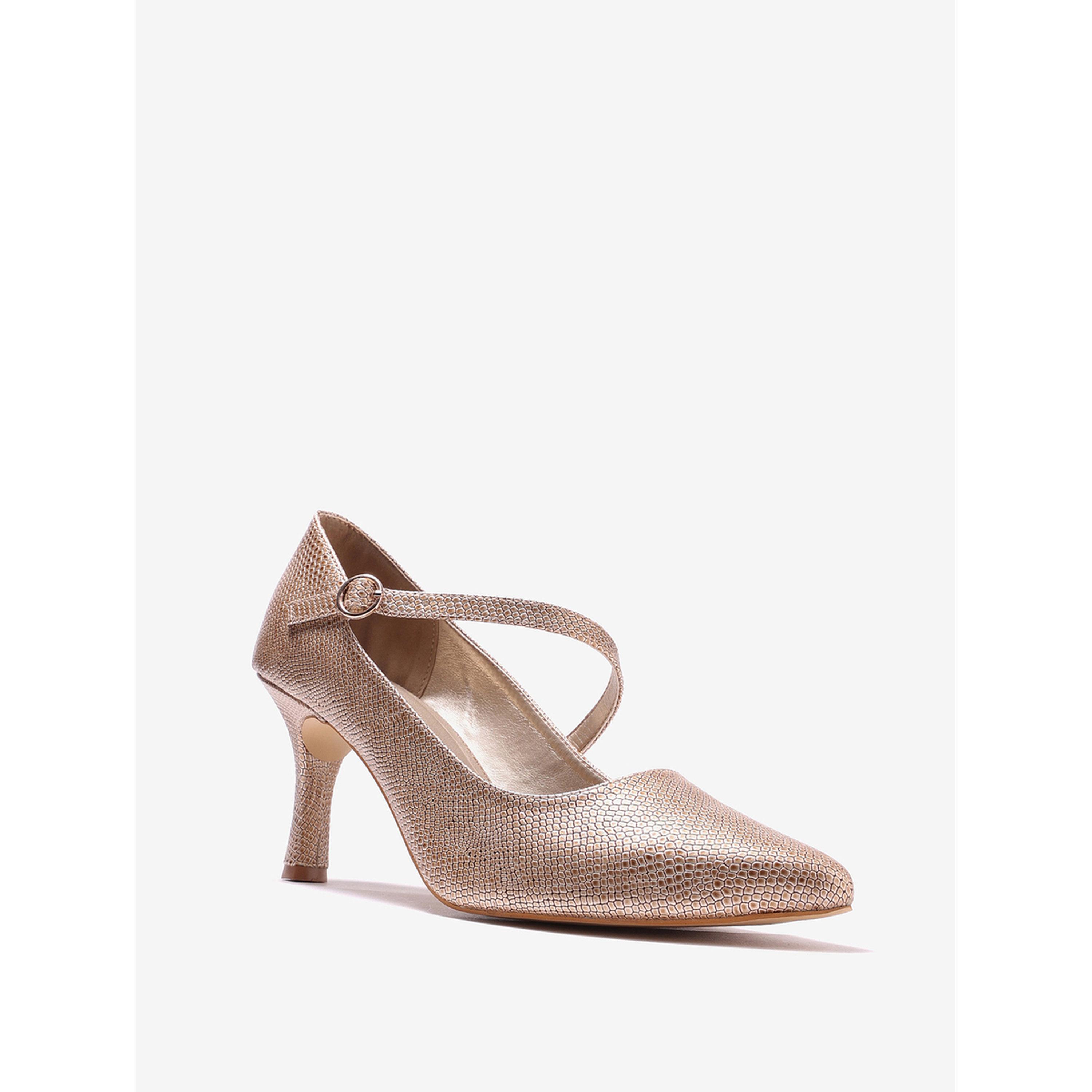 Pair-ie Tales X Styli Women Textured Pointed Toe Pumps-women-shoes-heels-image-6
