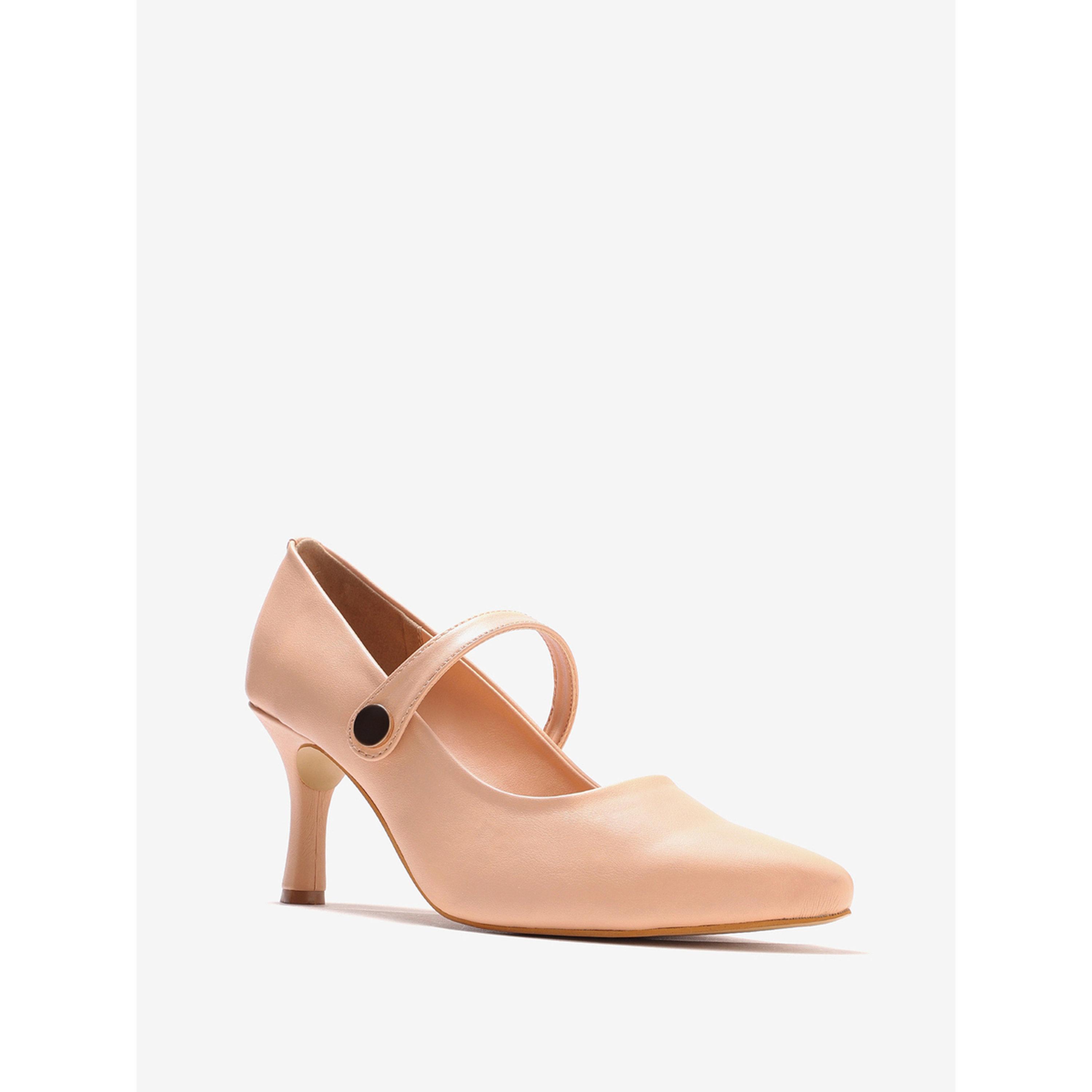 حذاء كعب عالي بمقدمة مدببة وزر كبس-women-shoes-heels-image-6