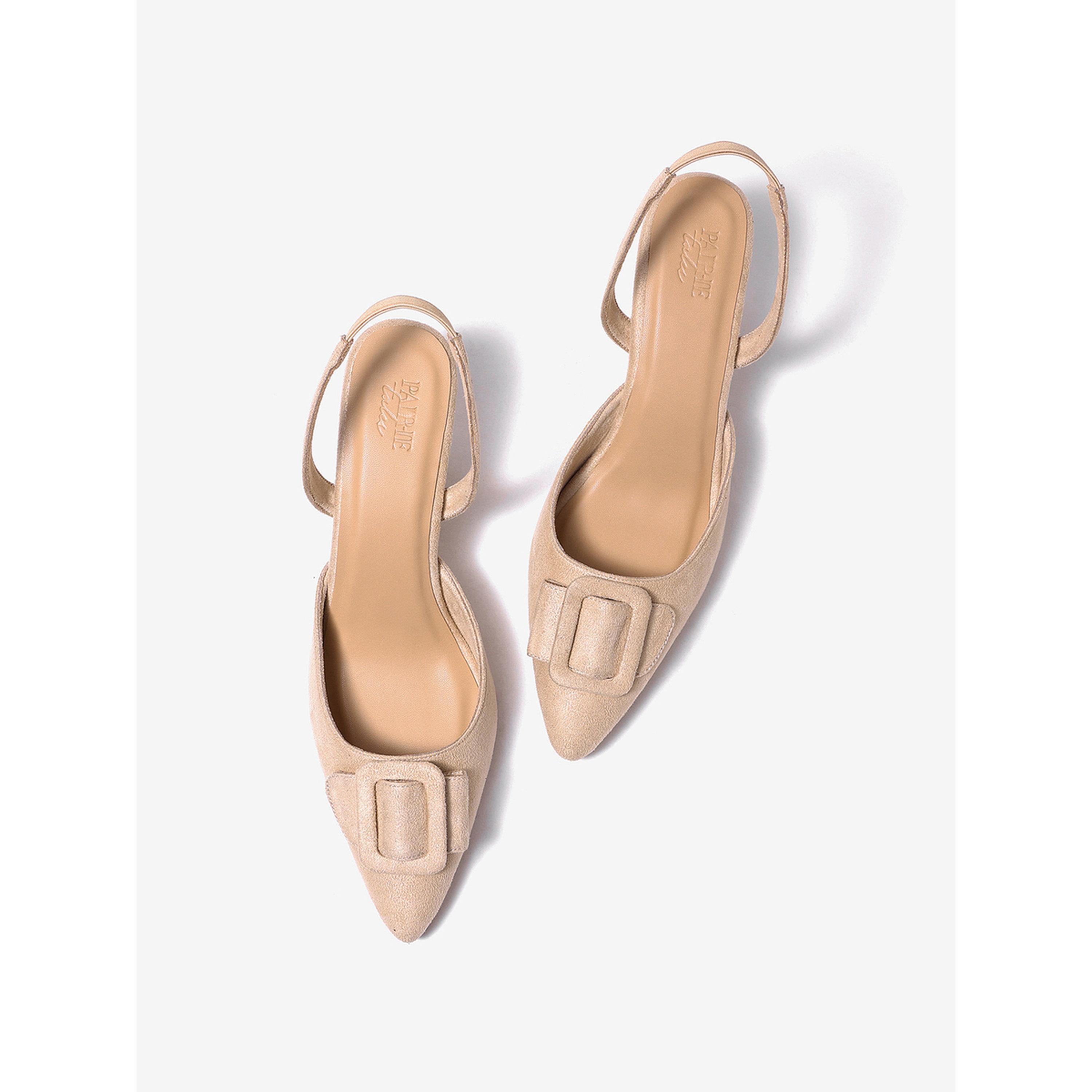 Pair-ie Tales X Styli Women Slingback Suede Look Shoes with Pointed Toe-women-shoes-heels-image-4