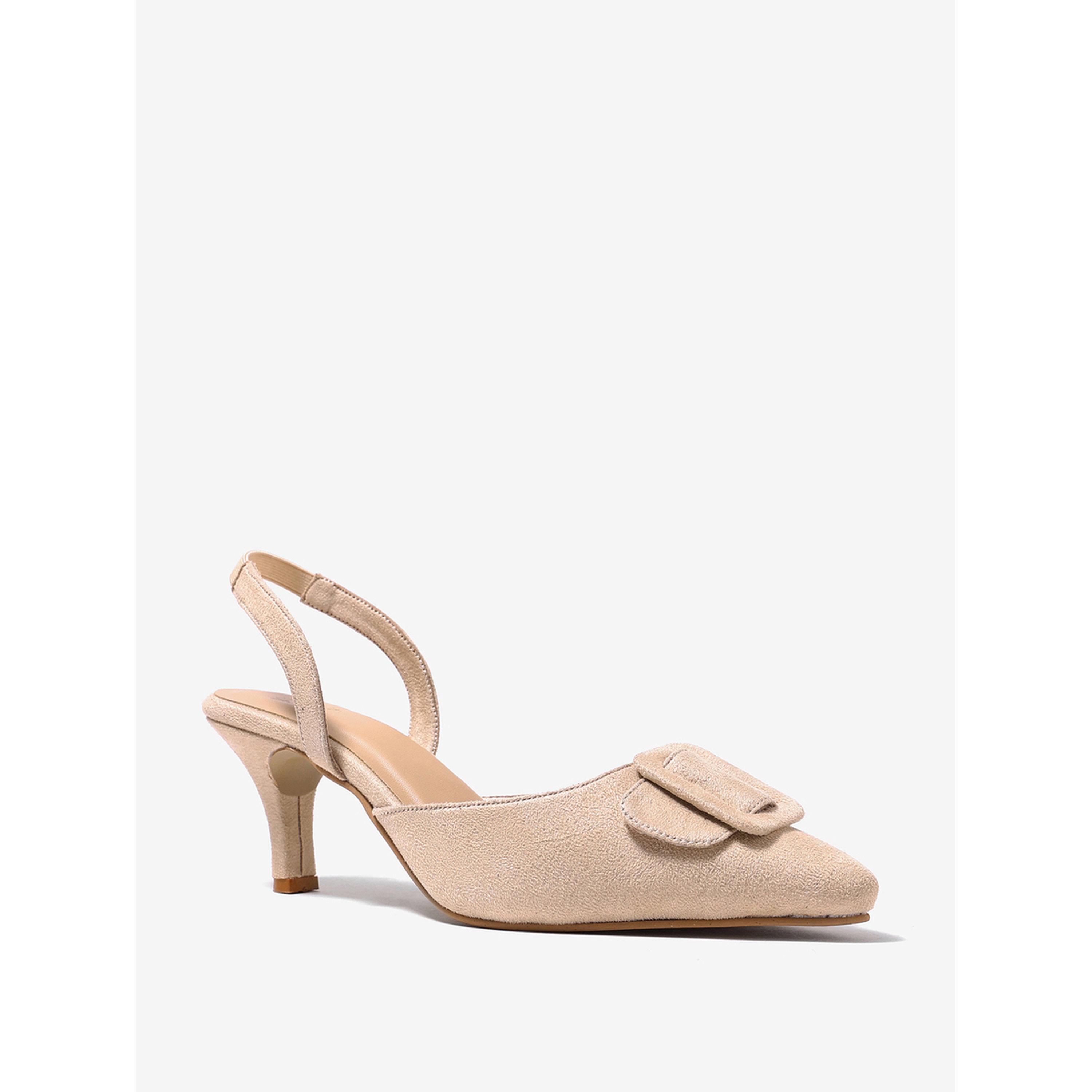 حذاء مفتوح من الخلف بمظهر شمواه ومقدمة مدببة-women-shoes-heels-image-6