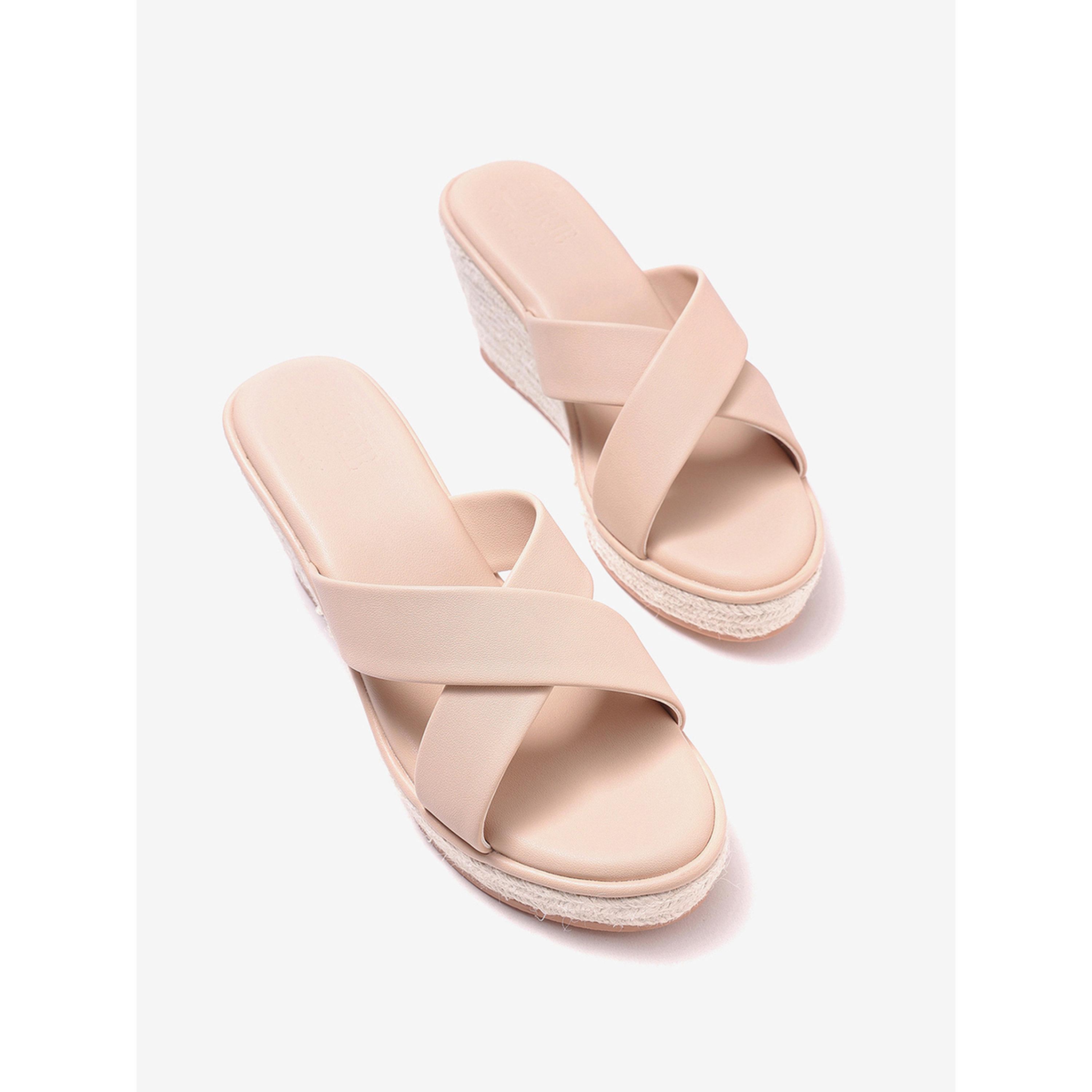 Pair-ie Tales X Styli Women Espadrille Wedge Sandals with Crisscross Strap-women-shoes-sandals-heeled-image-4
