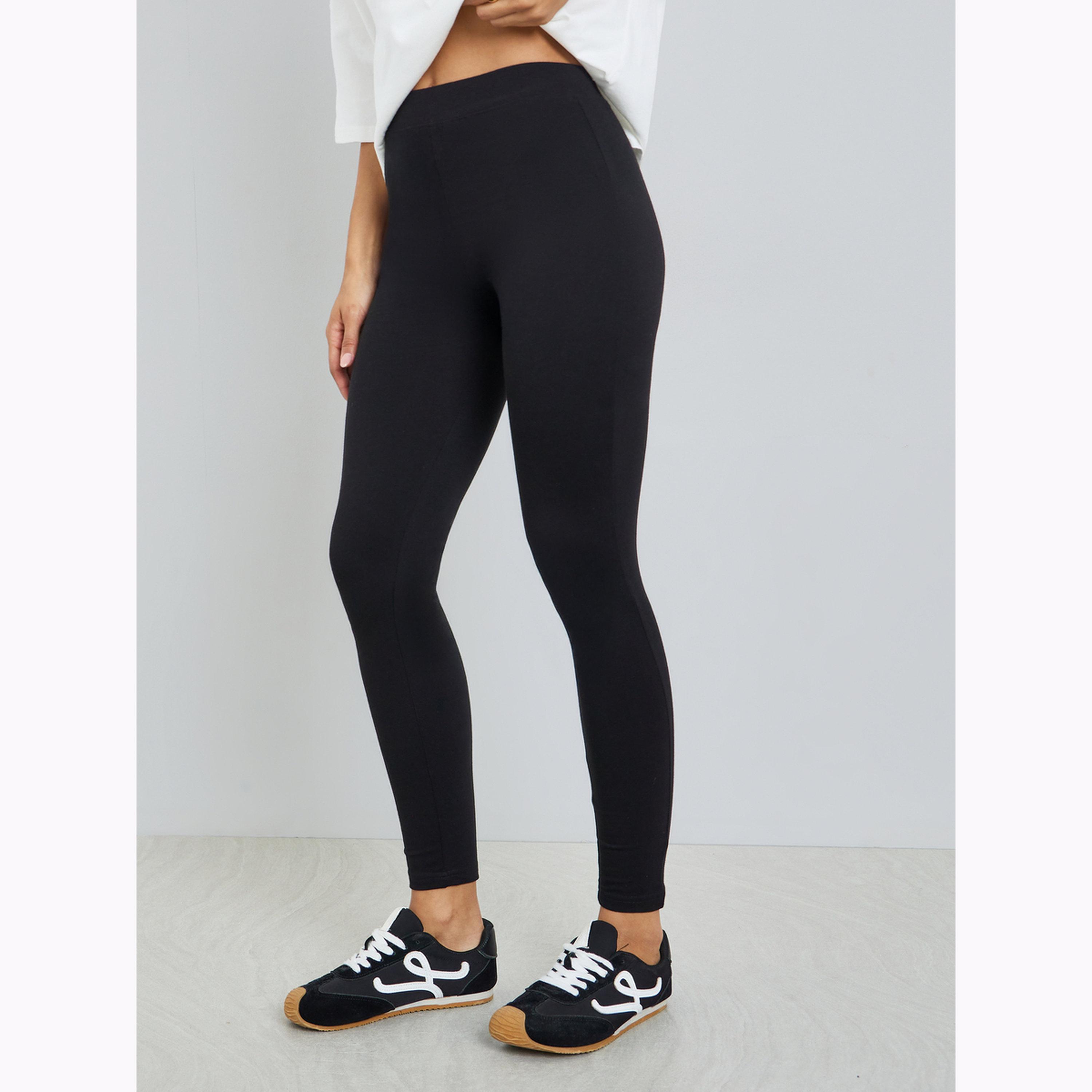 Styli Slogan Print Oversized T-Shirt and Leggings Co-Ords-women-clothing-coordsets-image-4