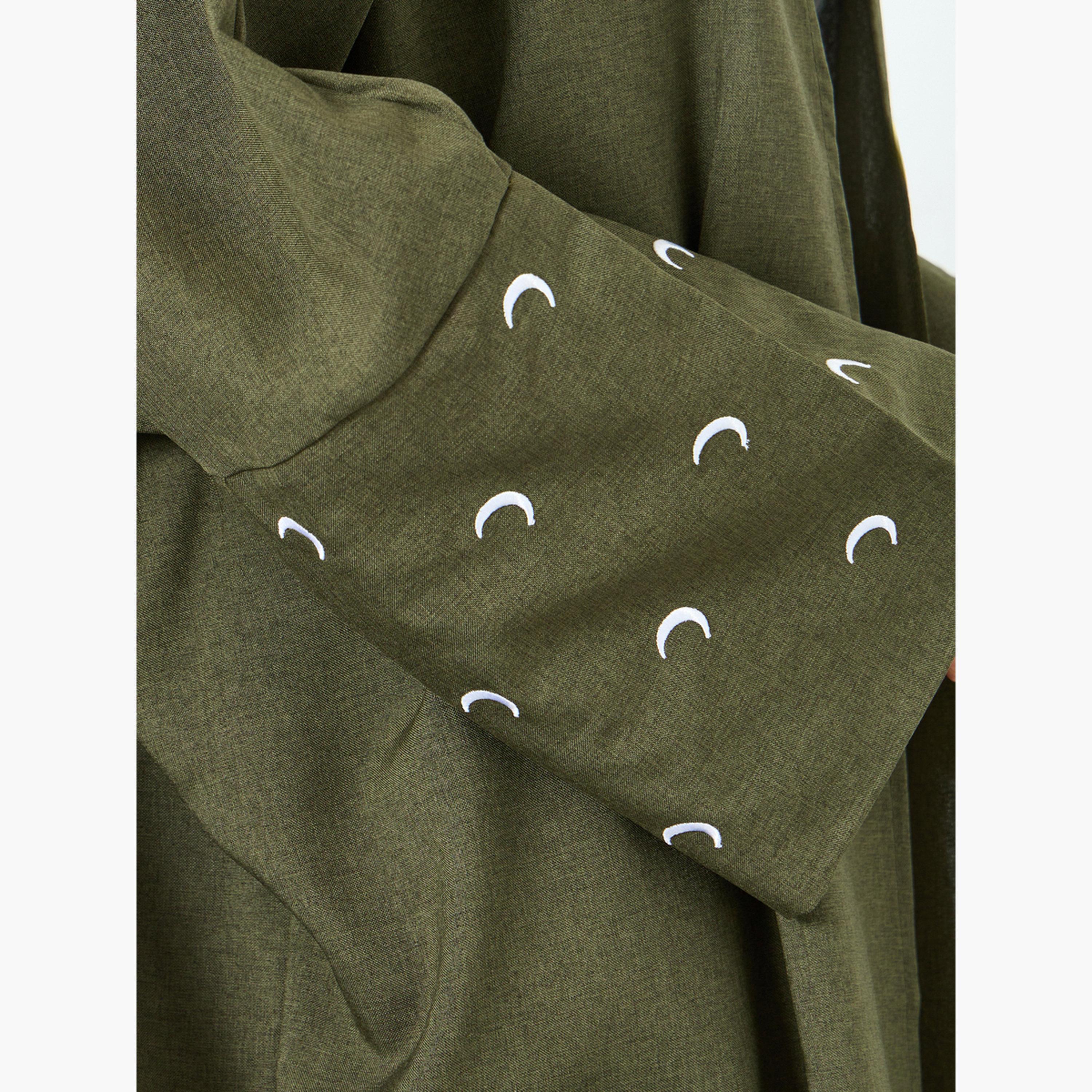 عباية بأكمام طويلة وطبعة جرافيك قمر-women-arabicclothing-abayas-image-3